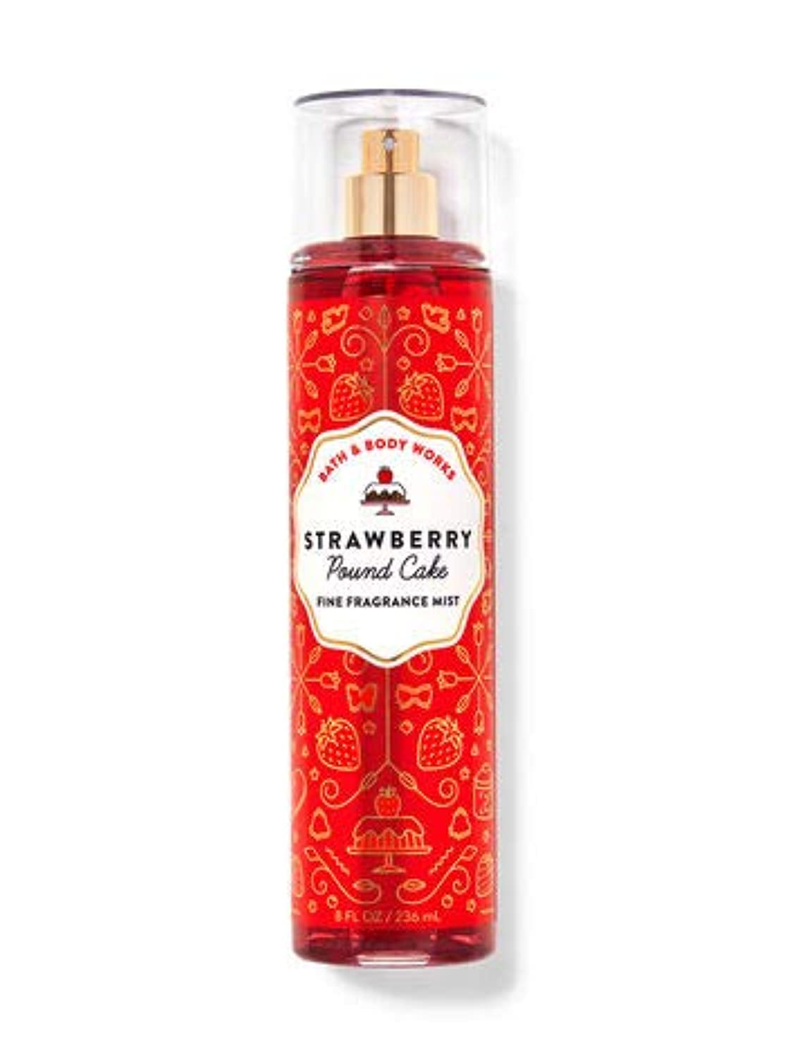 Foto 4 pulgar | Bizcocho De Fresa Fragrance Mist Bath & Body Works 236 Ml - Venta Internacional.