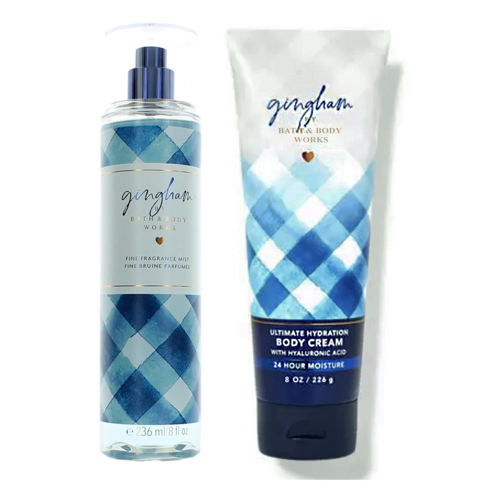 Foto 2 pulgar | Bruma Corporal Perfume Bath & Body Works Gingham Ultra Shea 240 Ml - Venta Internacional.