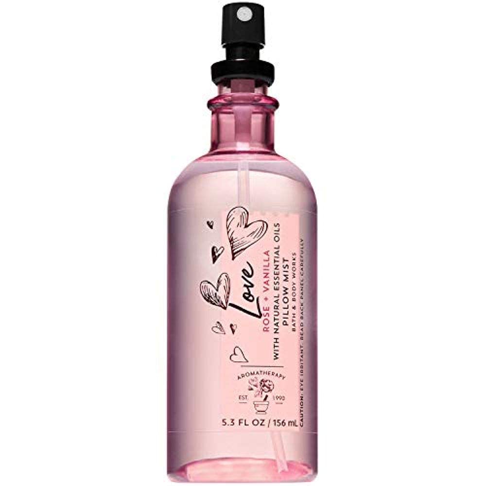 Foto 2 pulgar | Pillow Mist Bath And Body Works Aromaterapia Love, Rosa + Vainilla, 150 Ml - Venta Internacional.