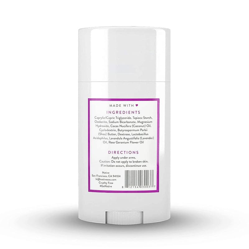 Foto 7 pulgar | Desodorante Native Lavender & Rose, 72 Horas, Control De Olores, Sin Aluminio - Venta Internacional.