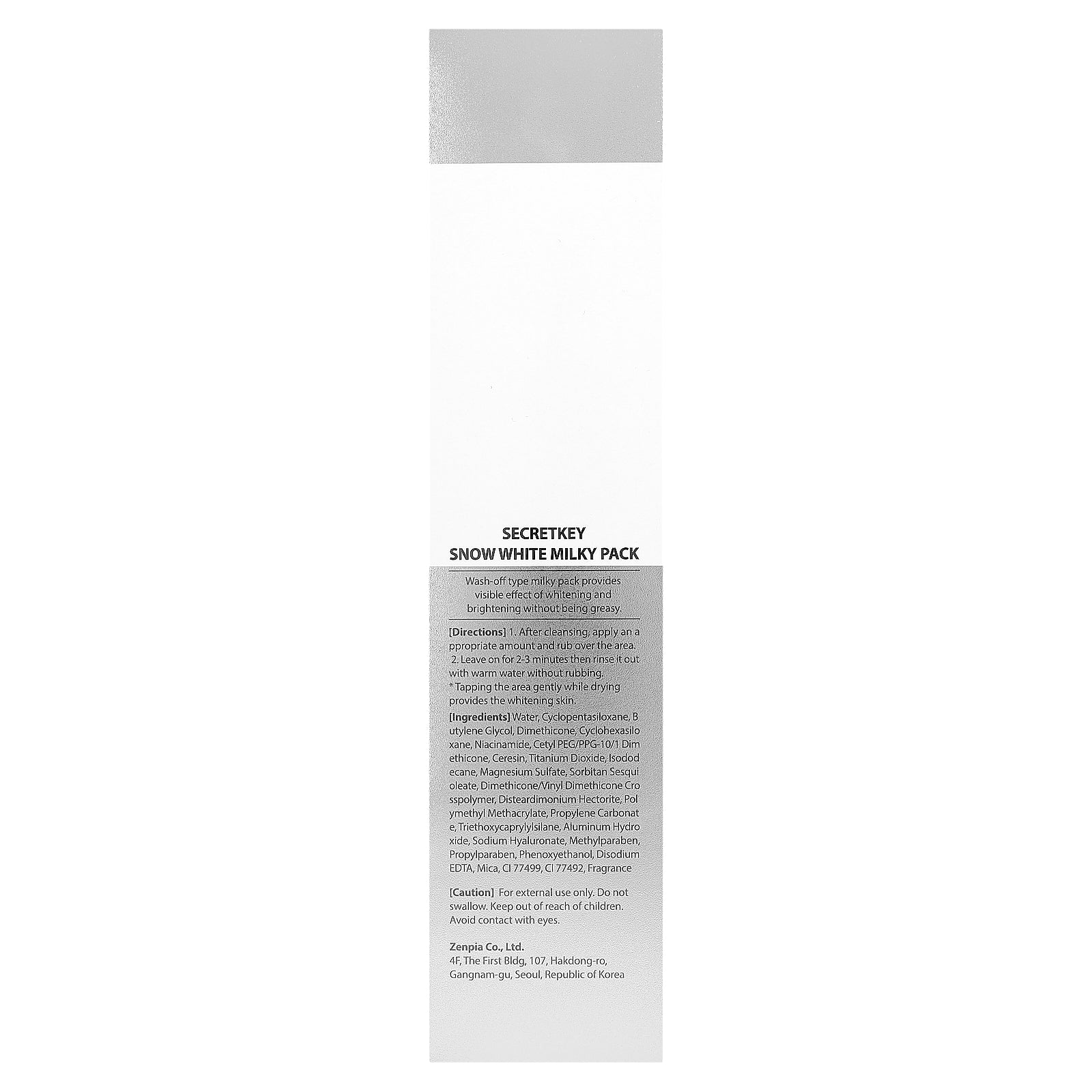 Foto 4 pulgar | Paquete Lechoso Cream Secret Key Blancanieves, 200 G - Venta Internacional.