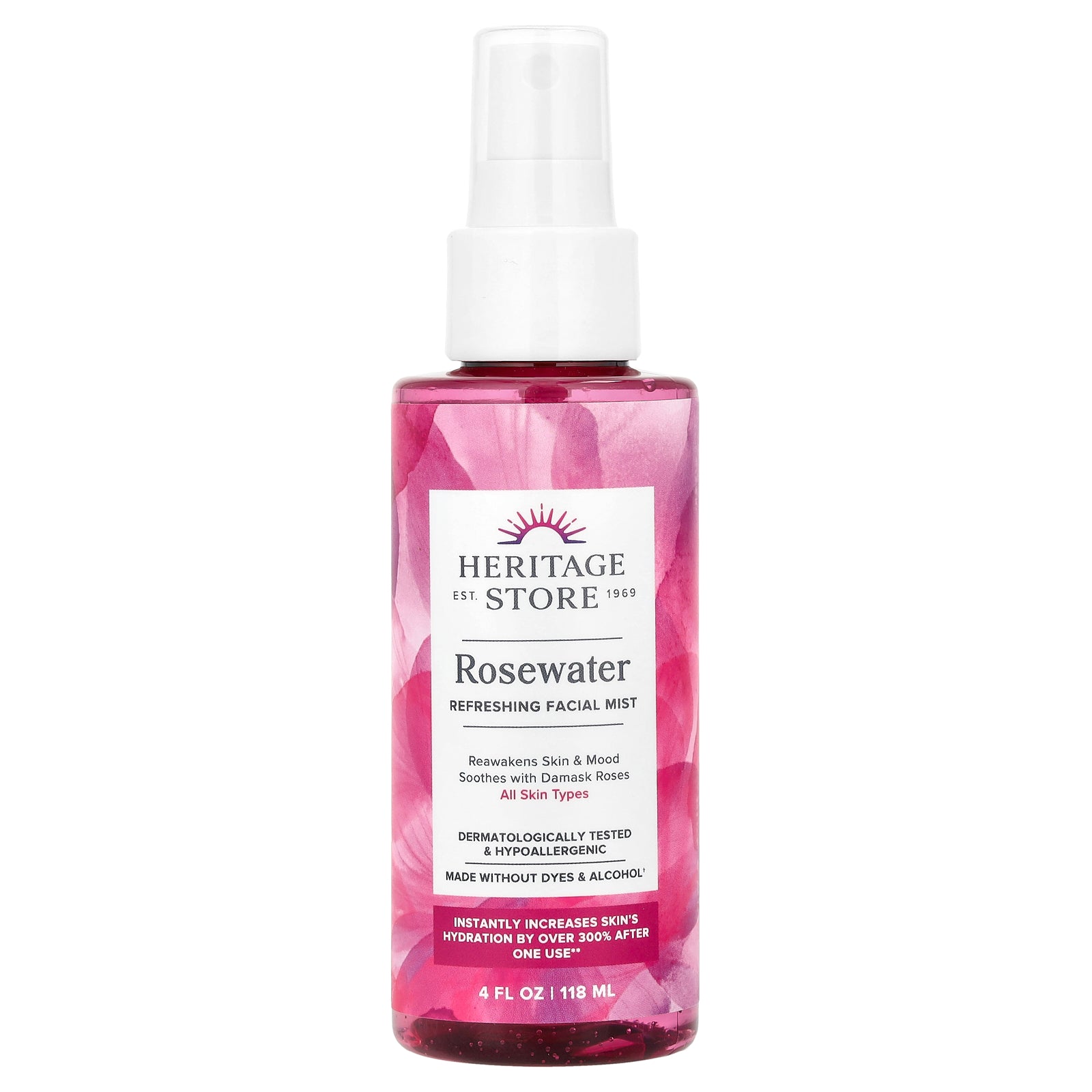 Foto 2 pulgar | Bruma Facial Heritage Store Agua De Rosas Refrescante, 118 Ml - Venta Internacional.