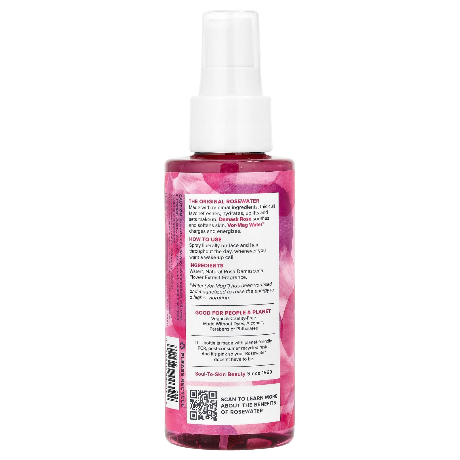 Foto 3 pulgar | Bruma Facial Heritage Store Agua De Rosas Refrescante, 118 Ml - Venta Internacional.