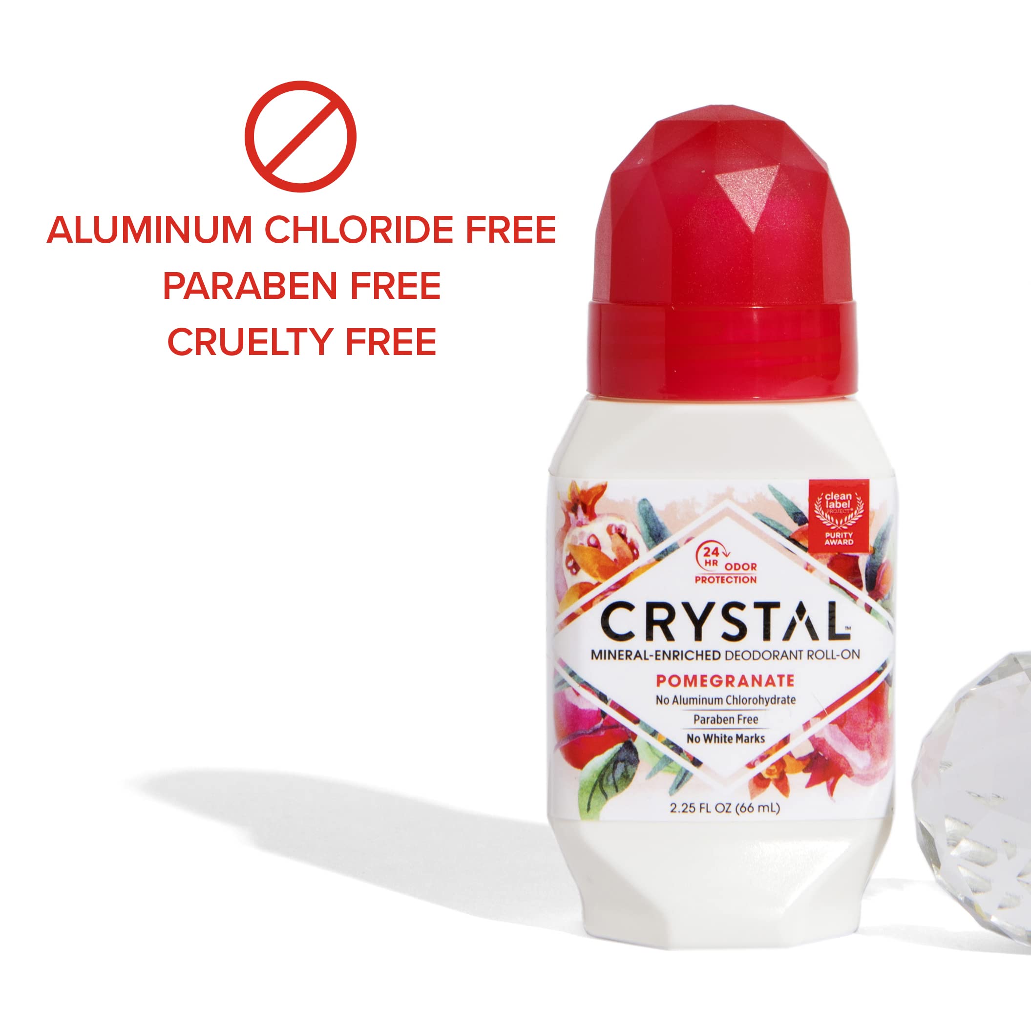 Foto 5 pulgar | Desodorante Roll-On Crystal Essence Pomegranate 3 Piezas-Venta Internacional
