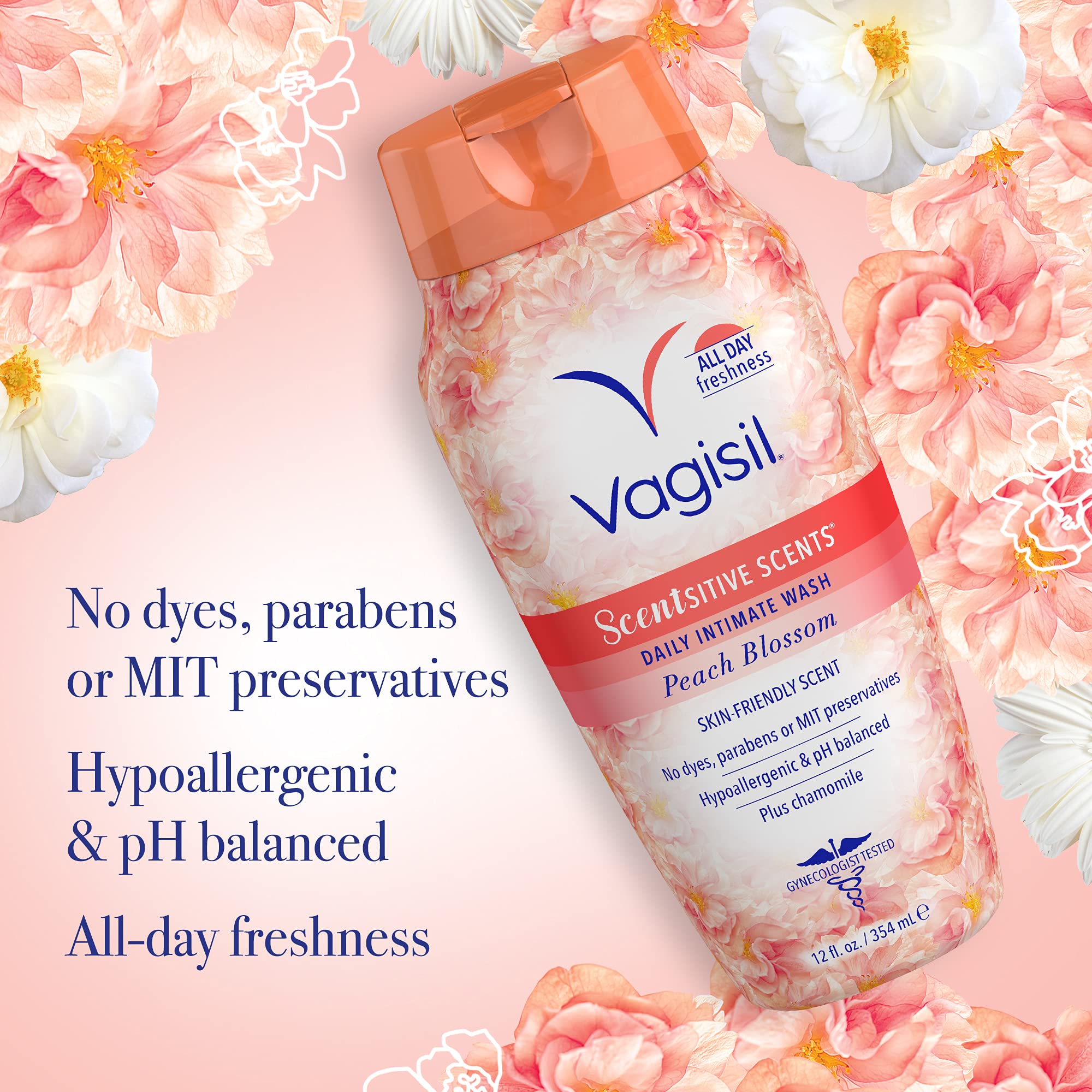Foto 4 pulgar | Feminine Wash Vagisil Scentsitive Scent Scent Scent Scent Scent Scent Scent Scents, 360 Ml - Venta Internacional.