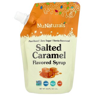 Foto 1 | Sirope Aromatizado Nunaturals De Caramelo Salado 200 Ml - Venta Internacional.