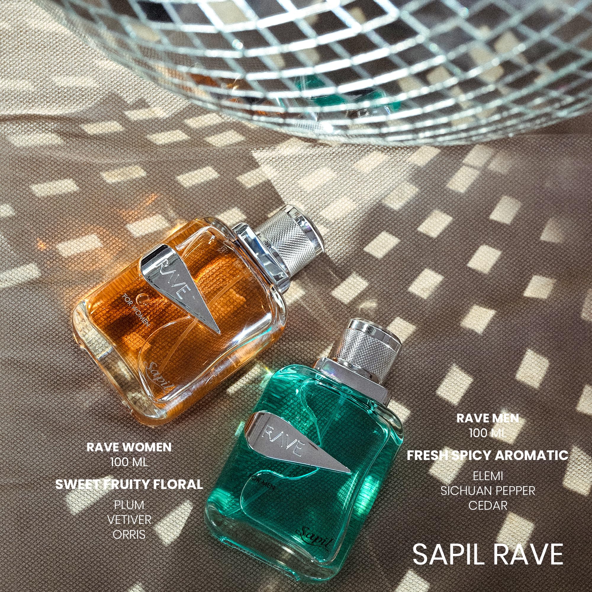 Foto 6 pulgar | Perfume Sapil Rave Eau De Parfum Para Mujer  100 Ml - Venta Internacional.