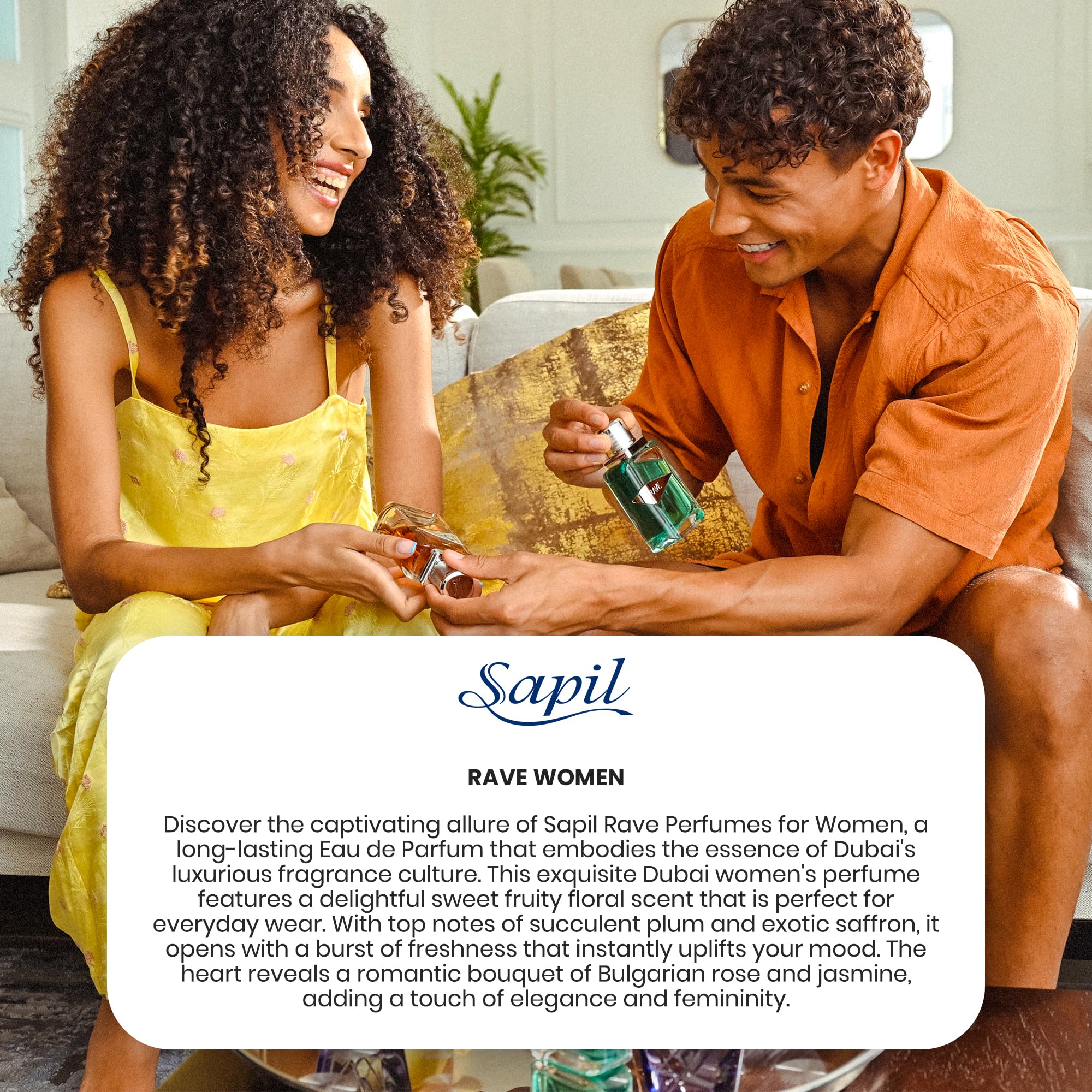 Foto 6 | Perfume Sapil Rave Eau De Parfum Para Mujer  100 Ml - Venta Internacional.