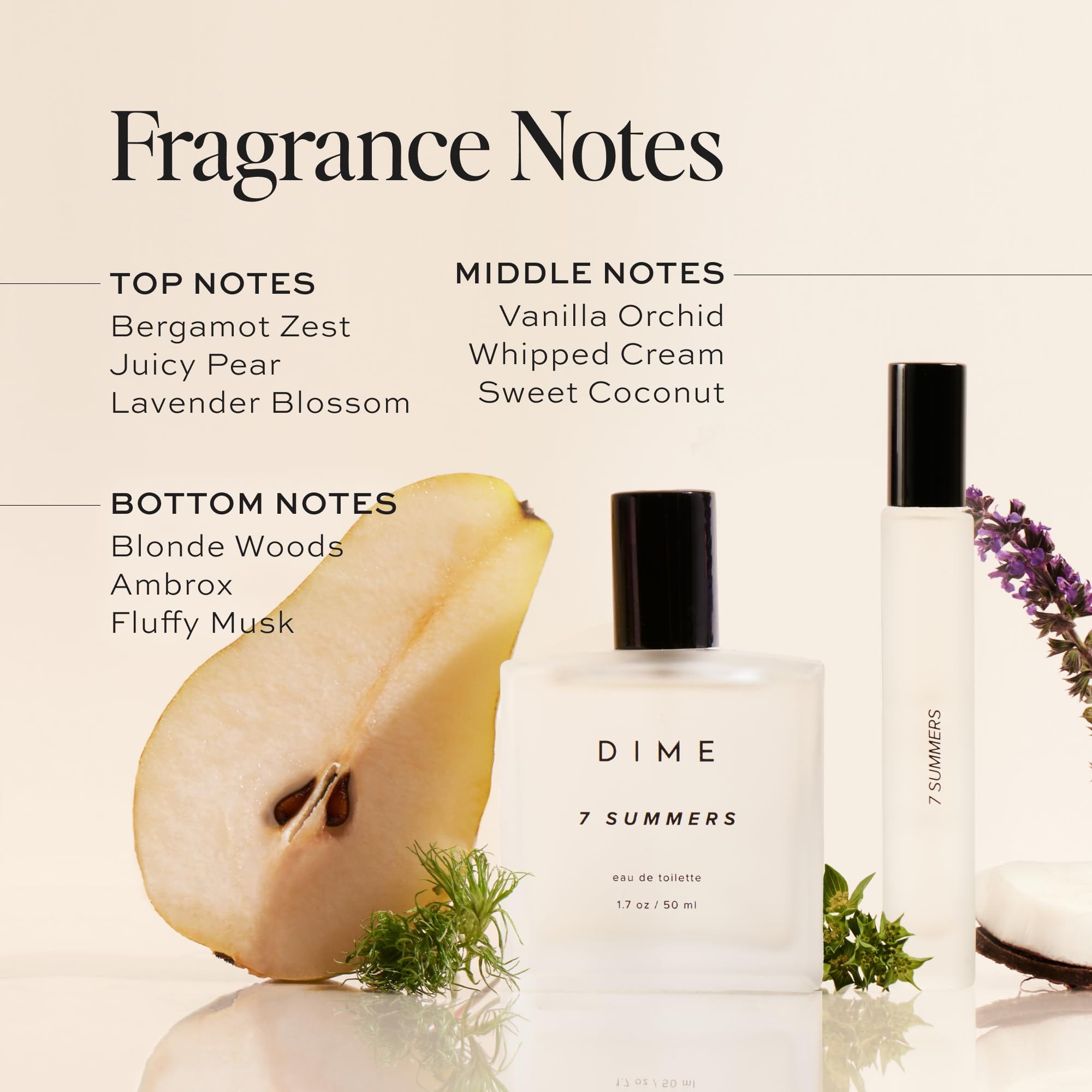 Foto 3 | Set De Perfume Dime Beauty 7 Summers 50 Ml + 10 Ml Eau De Toilette - Venta Internacional.