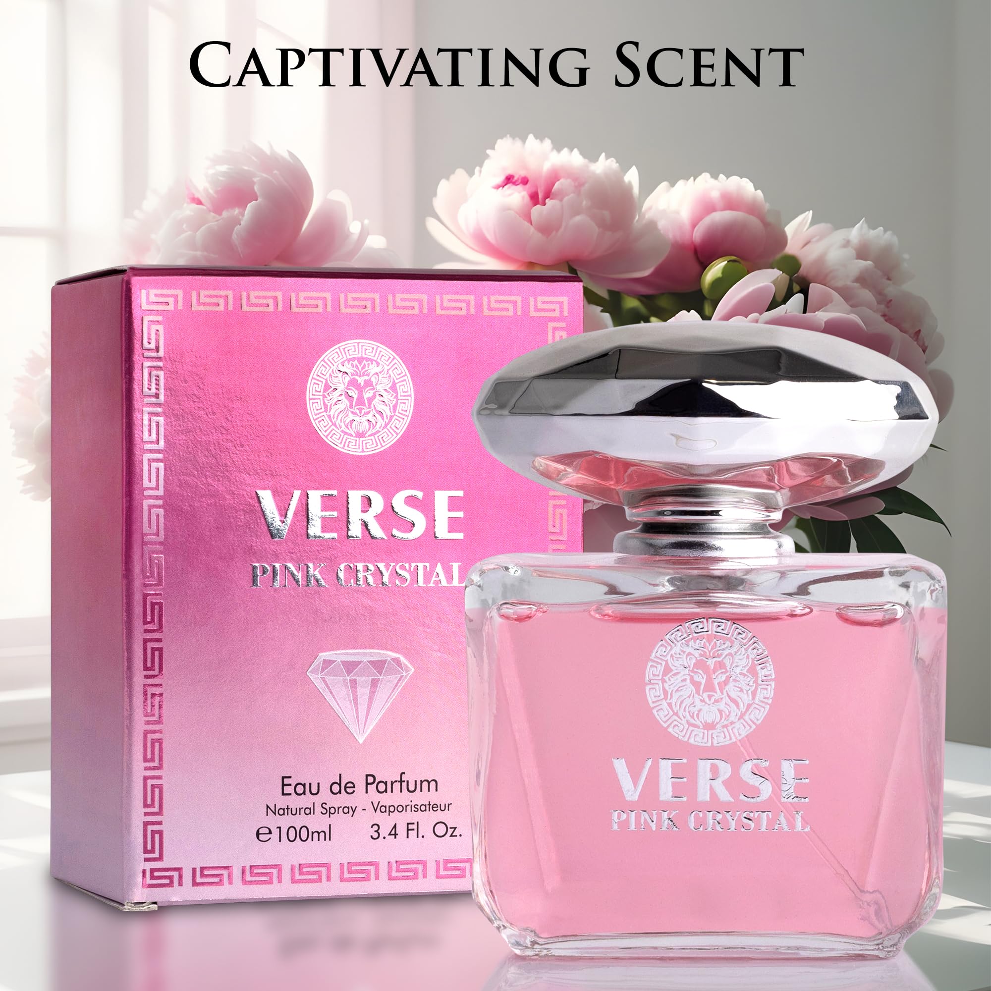 Foto 4 pulgar | Perfume Novoglow Verse Pink Crystal Eau De Parfum Para Mujer  100 Ml - Venta Internacional.
