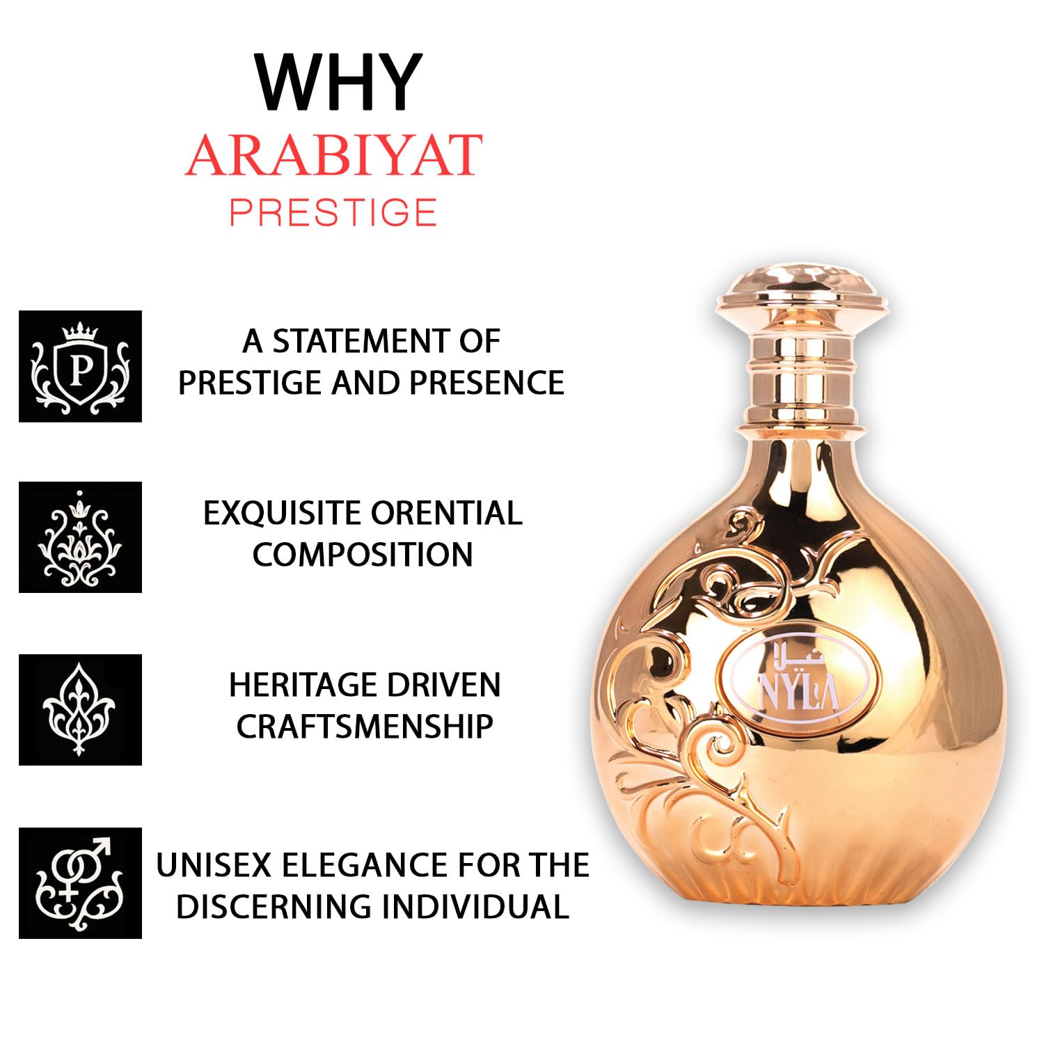 Foto 5 pulgar | Perfume Arabiyat Prestige Nyla Eau De Parfum Para Mujer  80 Ml - Venta Internacional.