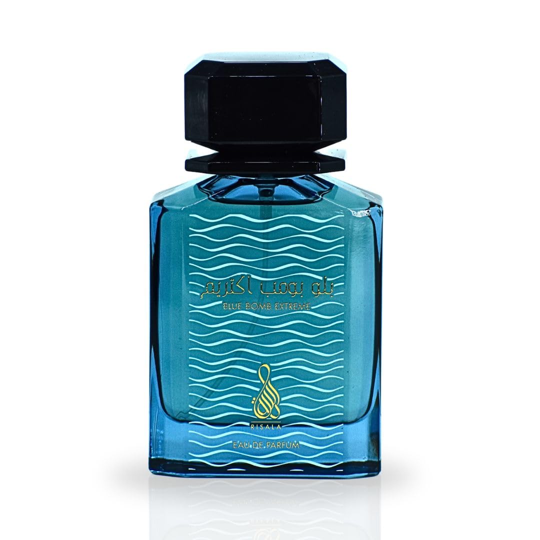 Foto 2 | Perfume Risala Blue Bomb Extreme Eau De Parfum  100 Ml  Unisex - Venta Internacional.