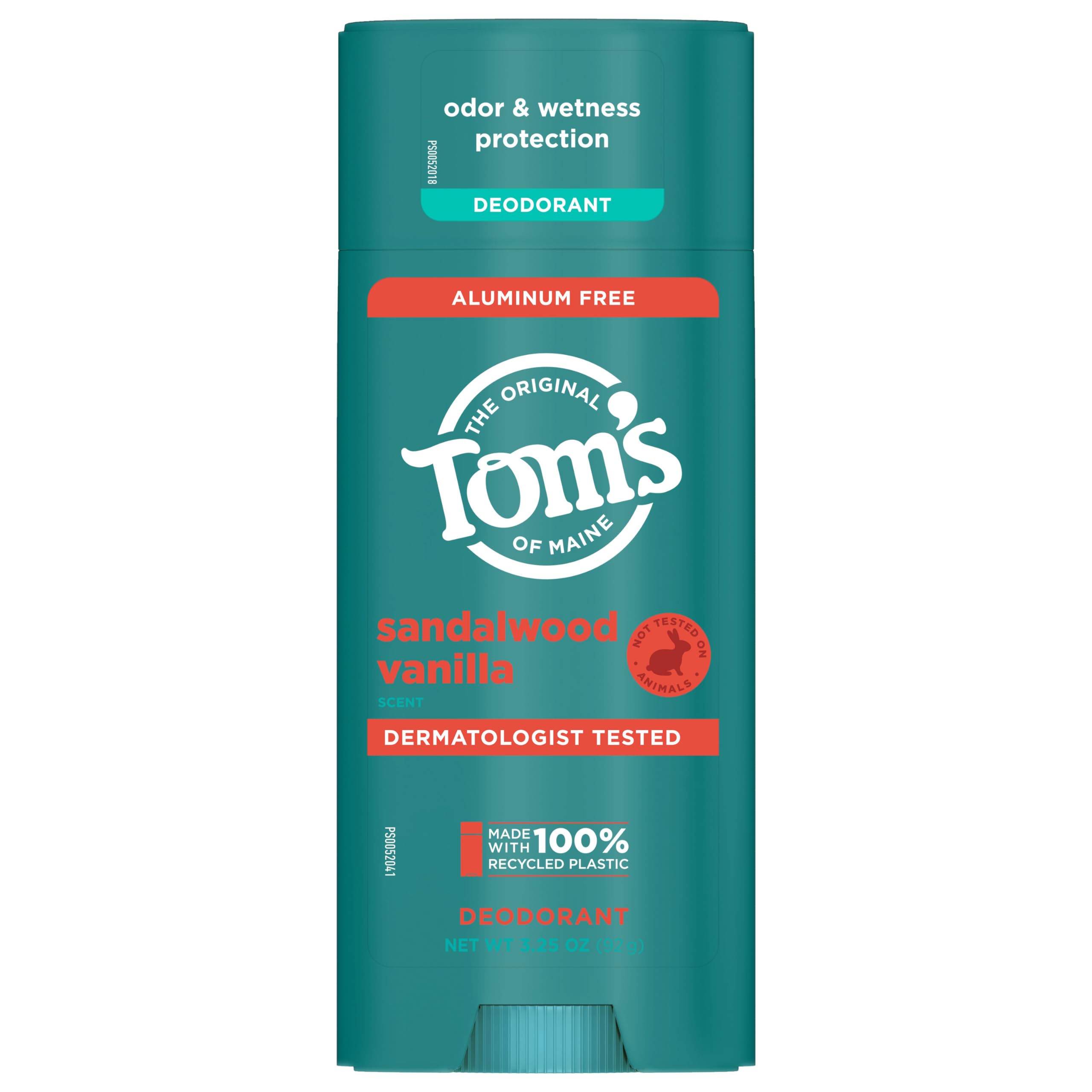Foto 2 pulgar | Desodorante Tom's Of Maine Sandalwood Vanilla  96 Ml  Sin Aluminio - Venta Internacional.
