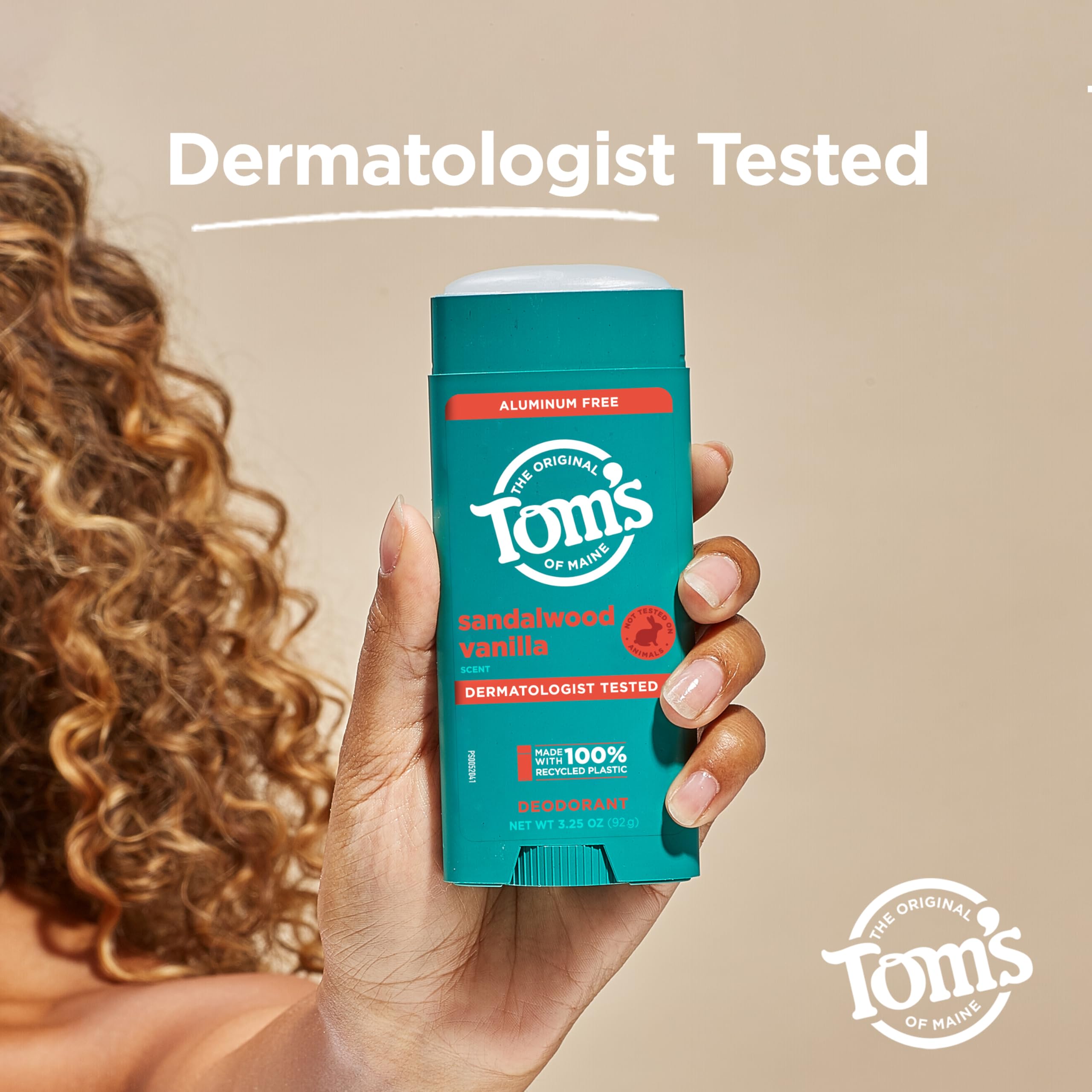 Foto 7 | Desodorante Tom's Of Maine Sandalwood Vanilla  96 Ml  Sin Aluminio - Venta Internacional.