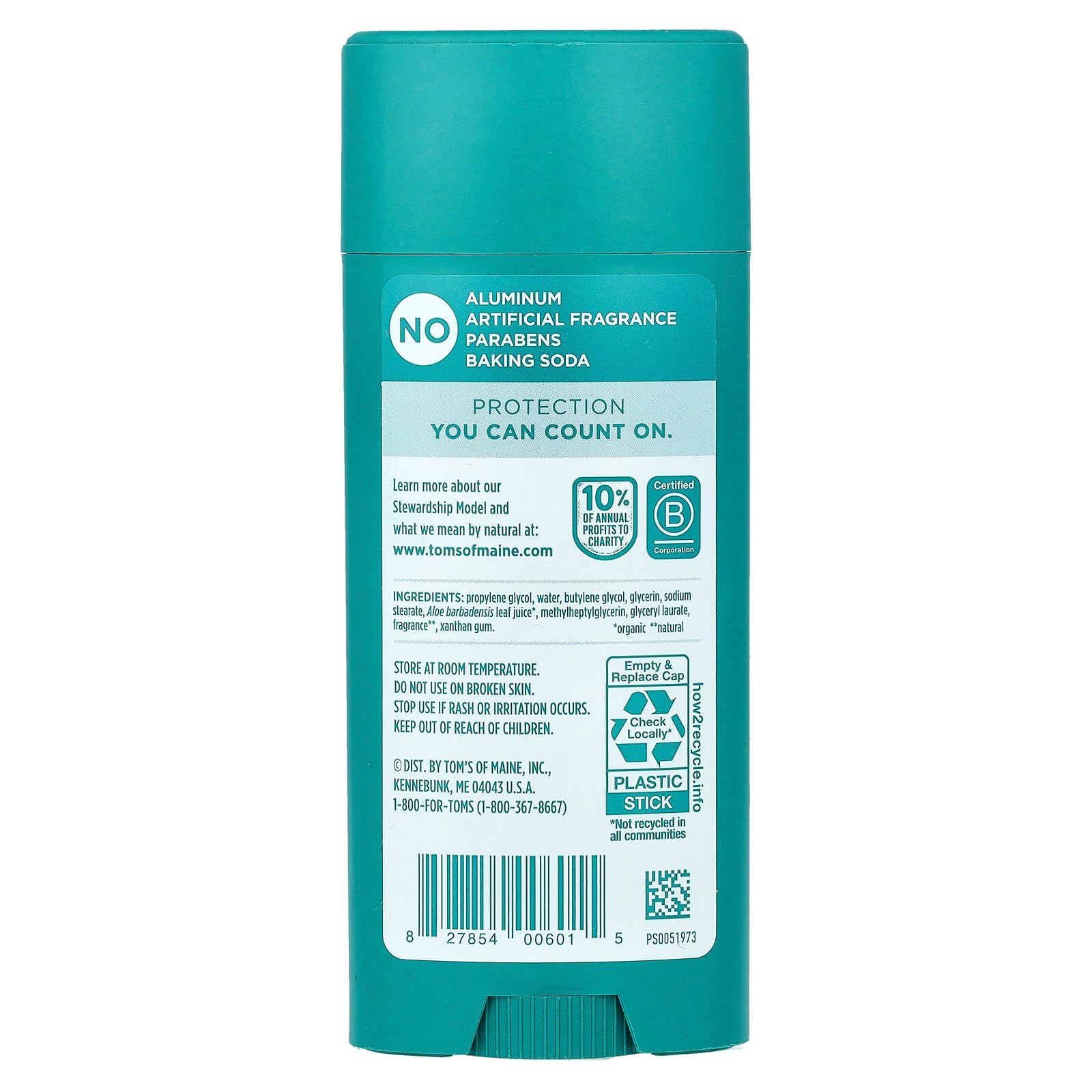 Foto 3 pulgar | Desodorante Tom's Of Maine Wild Lavender Sin Aluminio  96 Ml - Venta Internacional.