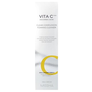 Foto 2 | Limpiador Espumoso Missha Vita C Plus Con Ácido Ascórbico 120 Ml - Venta Internacional.