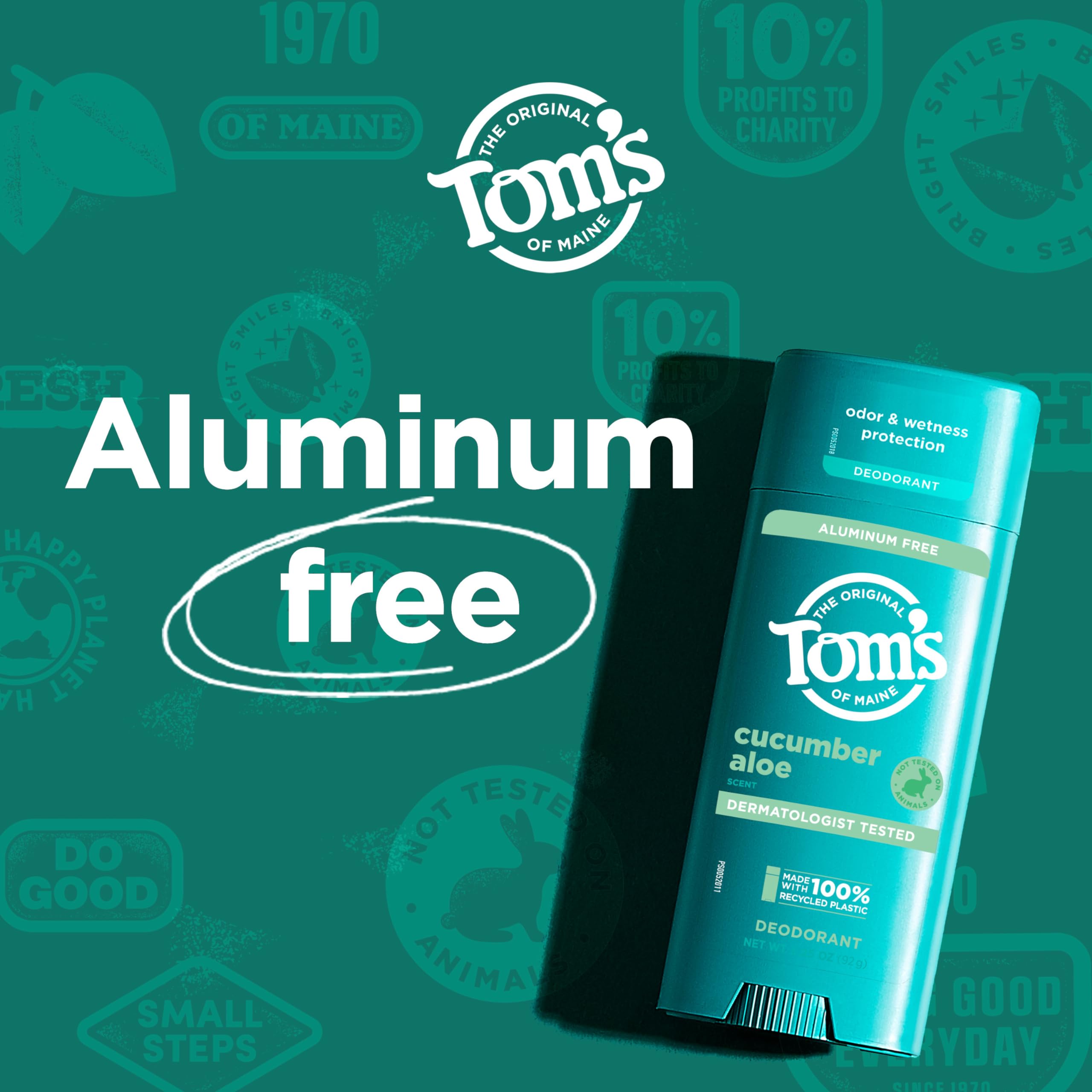 Foto 6 | Desodorante Tom's Of Maine  Pepino Y Aloe  96 Ml  Sin Aluminio - Venta Internacional.