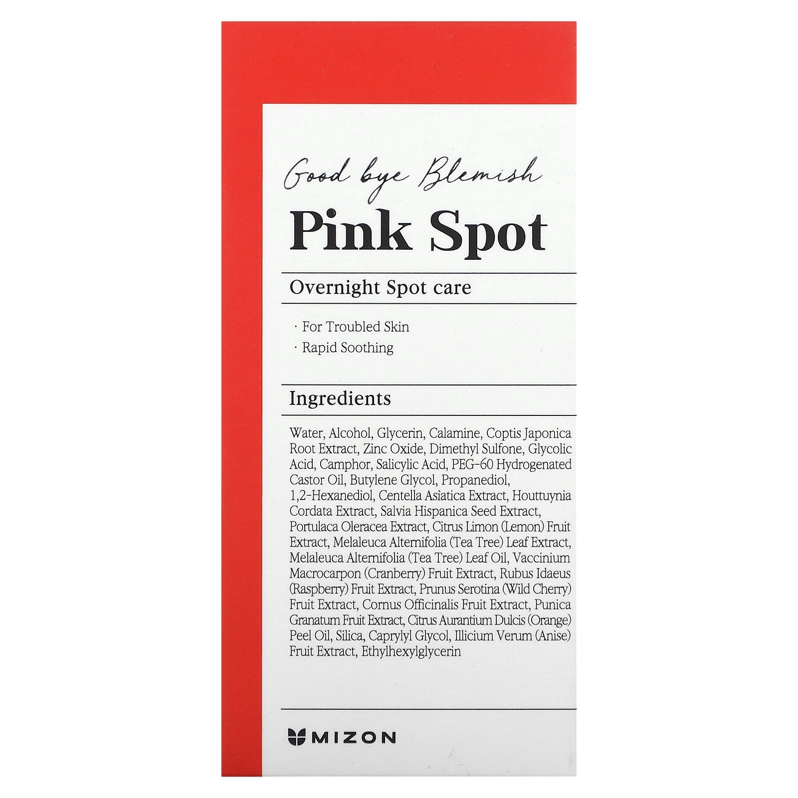 Foto 3 pulgar | Tratamiento Para Manchas Mizon Good Bye Blemish Pink Spot 19 Ml - Venta Internacional.