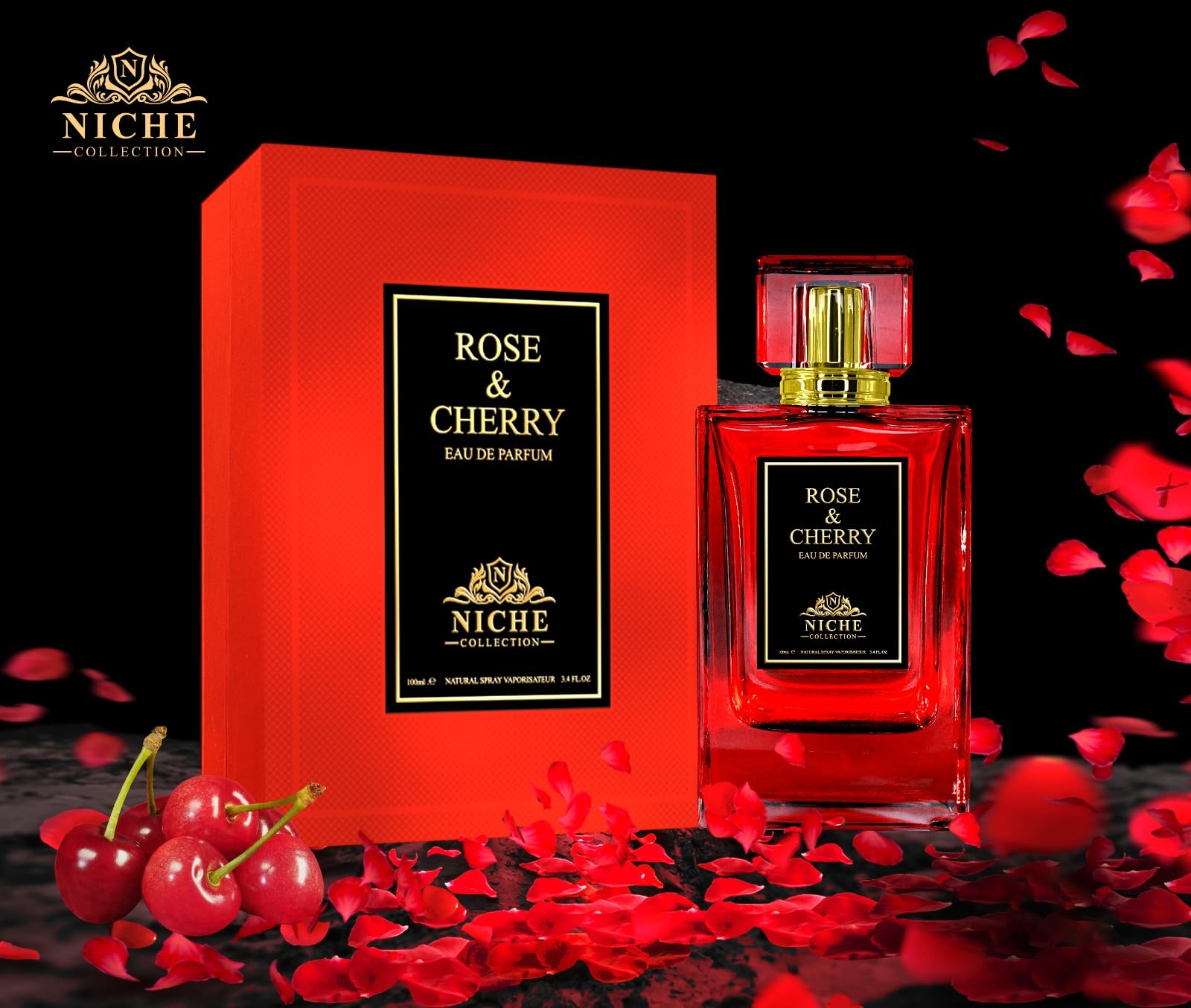 Foto 3 pulgar | Perfume Maison D'orient Rose & Cherry 100ml Edp Para Hombre Y Mujer - Venta Internacional.