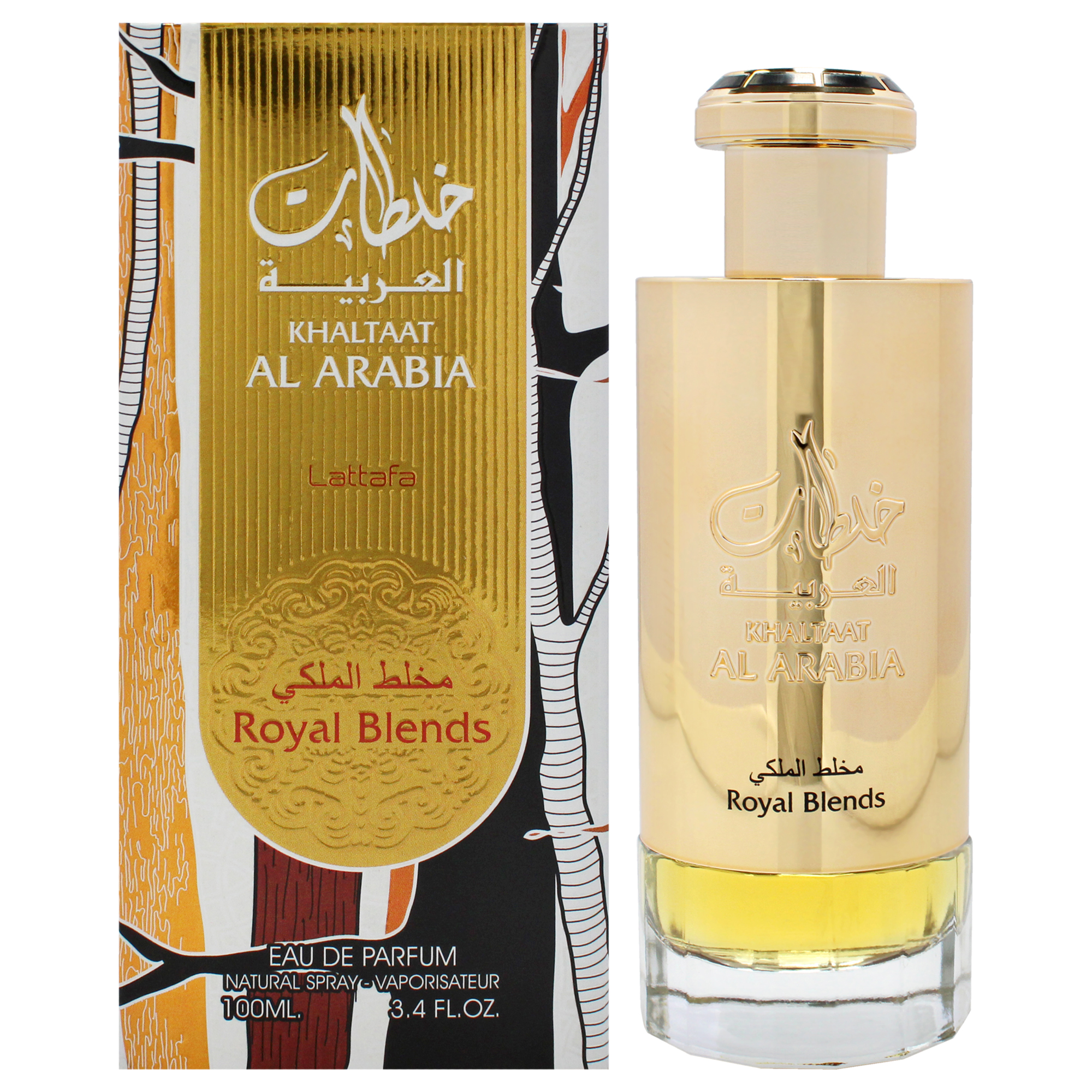Foto 2 pulgar | Perfume Lattafa Khaltaat Al Arabia Royal Blends Gold  100 Ml - Venta Internacional.
