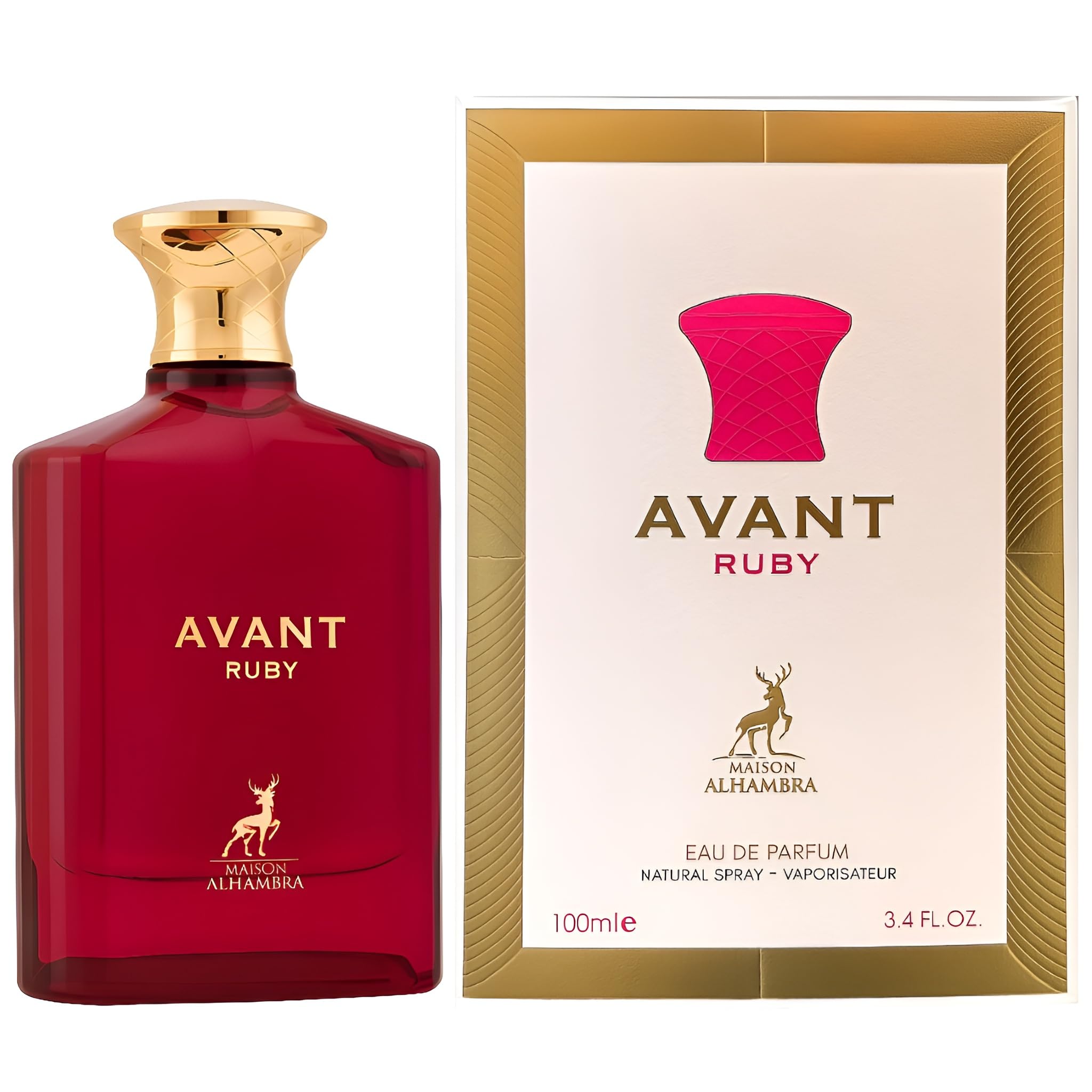 Foto 3 pulgar | Perfume Maison Alhambra Avant Ruby  100 Ml - Venta Internacional.