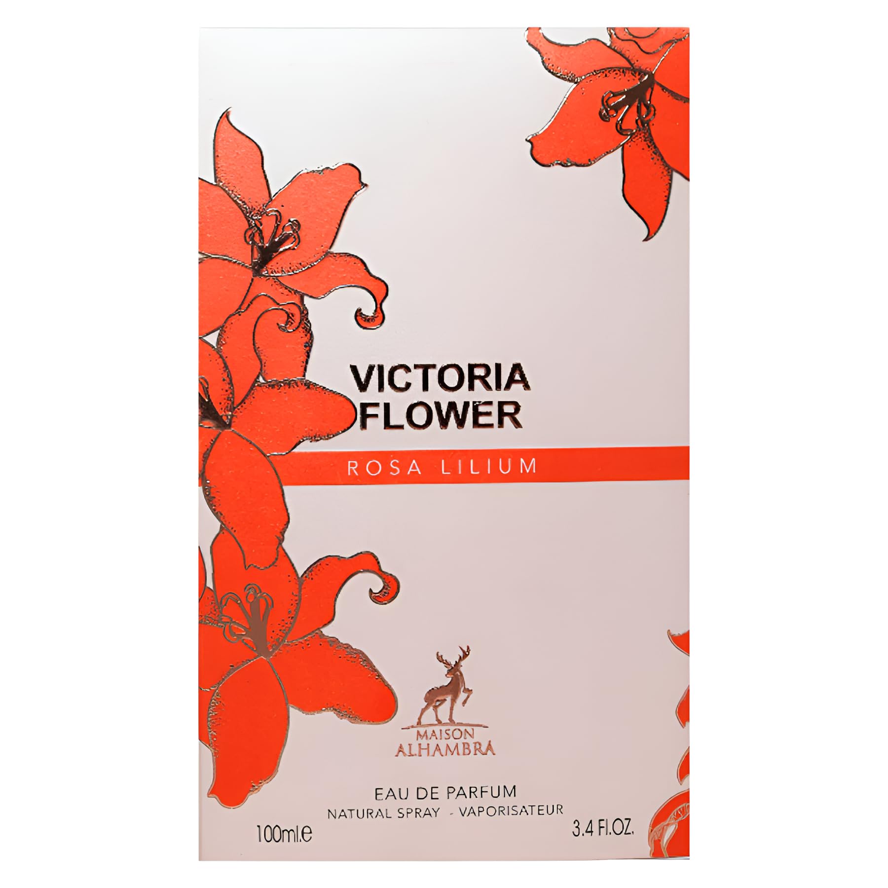 Foto 4 pulgar | Perfume Maison Alhambra Victoria Flor Rosa Lilium 100 Ml - Venta Internacional.