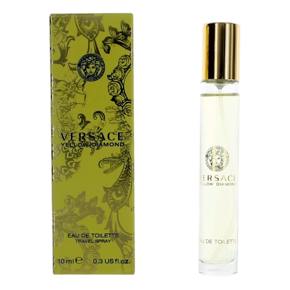 Foto 2 pulgar | Perfume Versace Yellow Diamond Eau De Toilette En Aerosol Para Viajes  10 Ml - Venta Internacional.