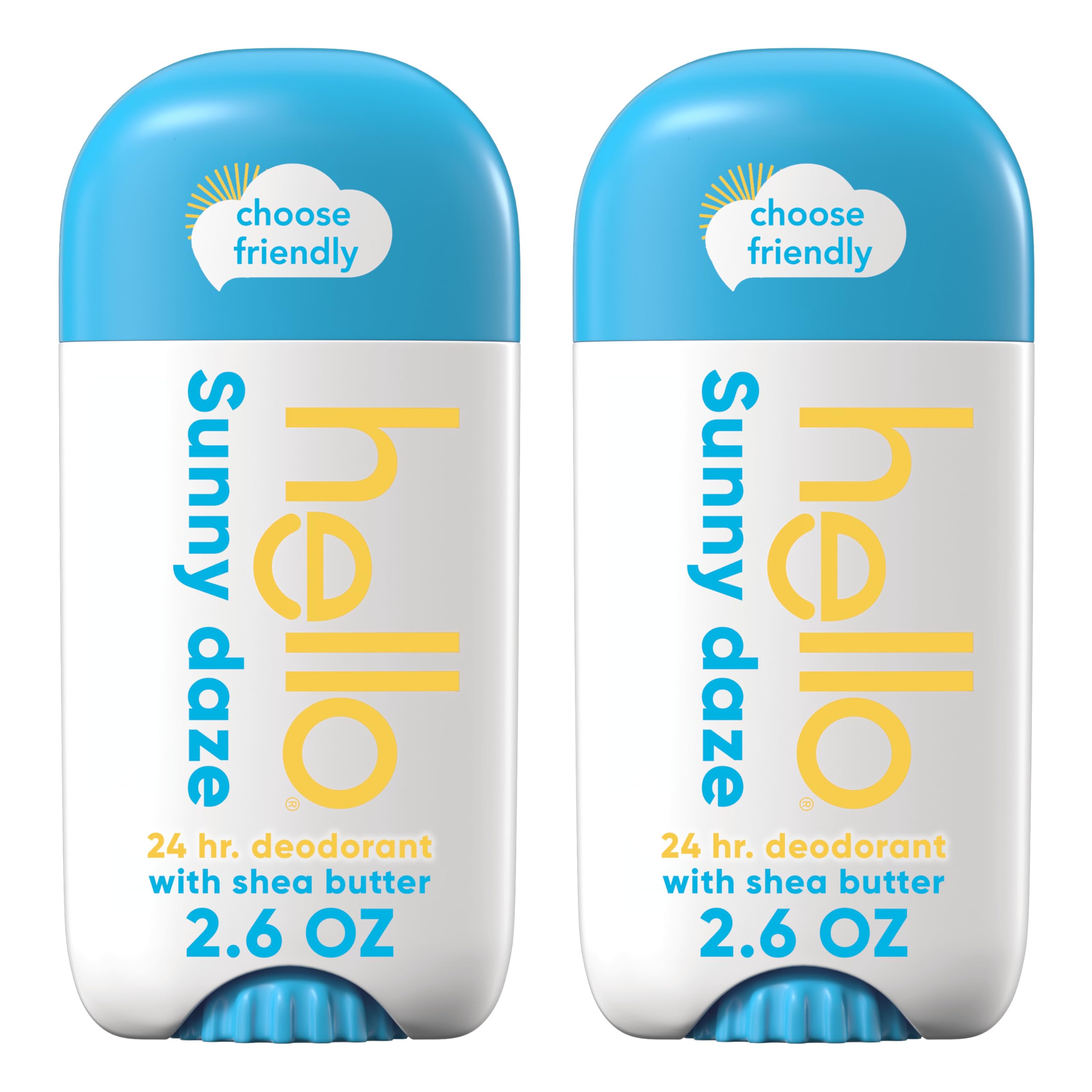 Foto 2 pulgar | Desodorante Hello Sunny Daze Sin Aluminio  76 Ml  Paquete De 2 - Venta Internacional.