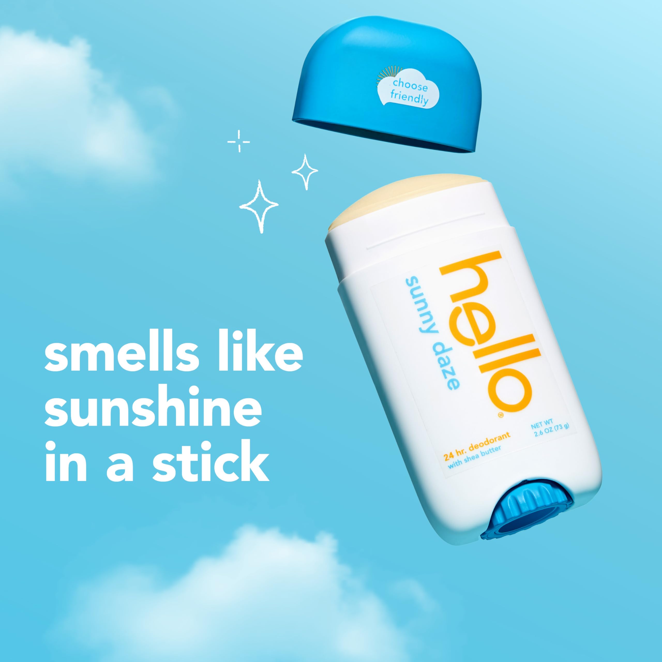 Foto 3 pulgar | Desodorante Hello Sunny Daze Sin Aluminio  76 Ml  Paquete De 2 - Venta Internacional.
