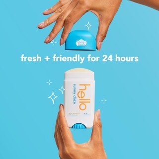 Foto 3 | Desodorante Hello Sunny Daze Sin Aluminio 76 Ml Paquete De 2 - Venta Internacional.