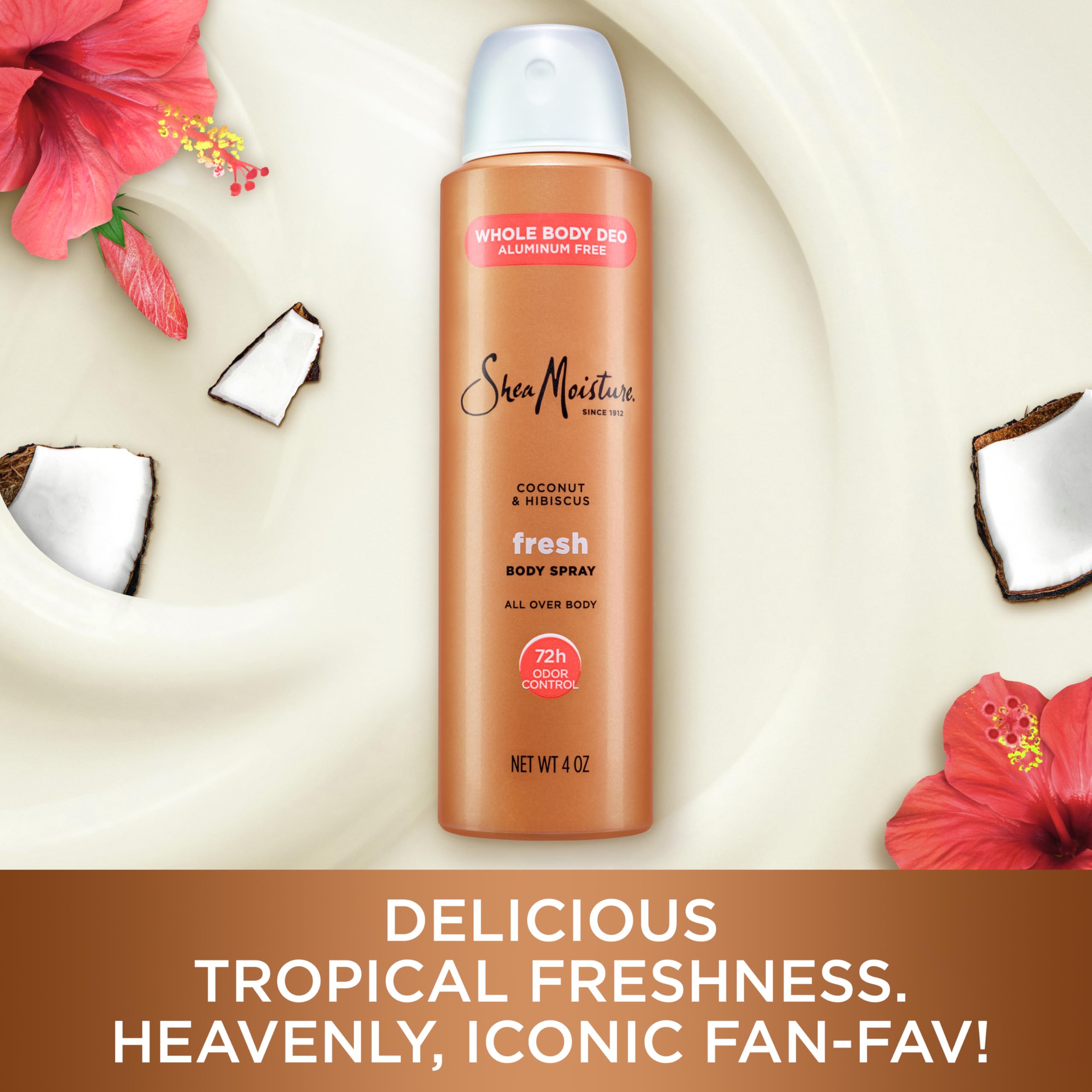 Foto 6 pulgar | Desodorante En Aerosol Sheamoisture Whole Body Fresh 72 H 120 Ml - Venta Internacional.