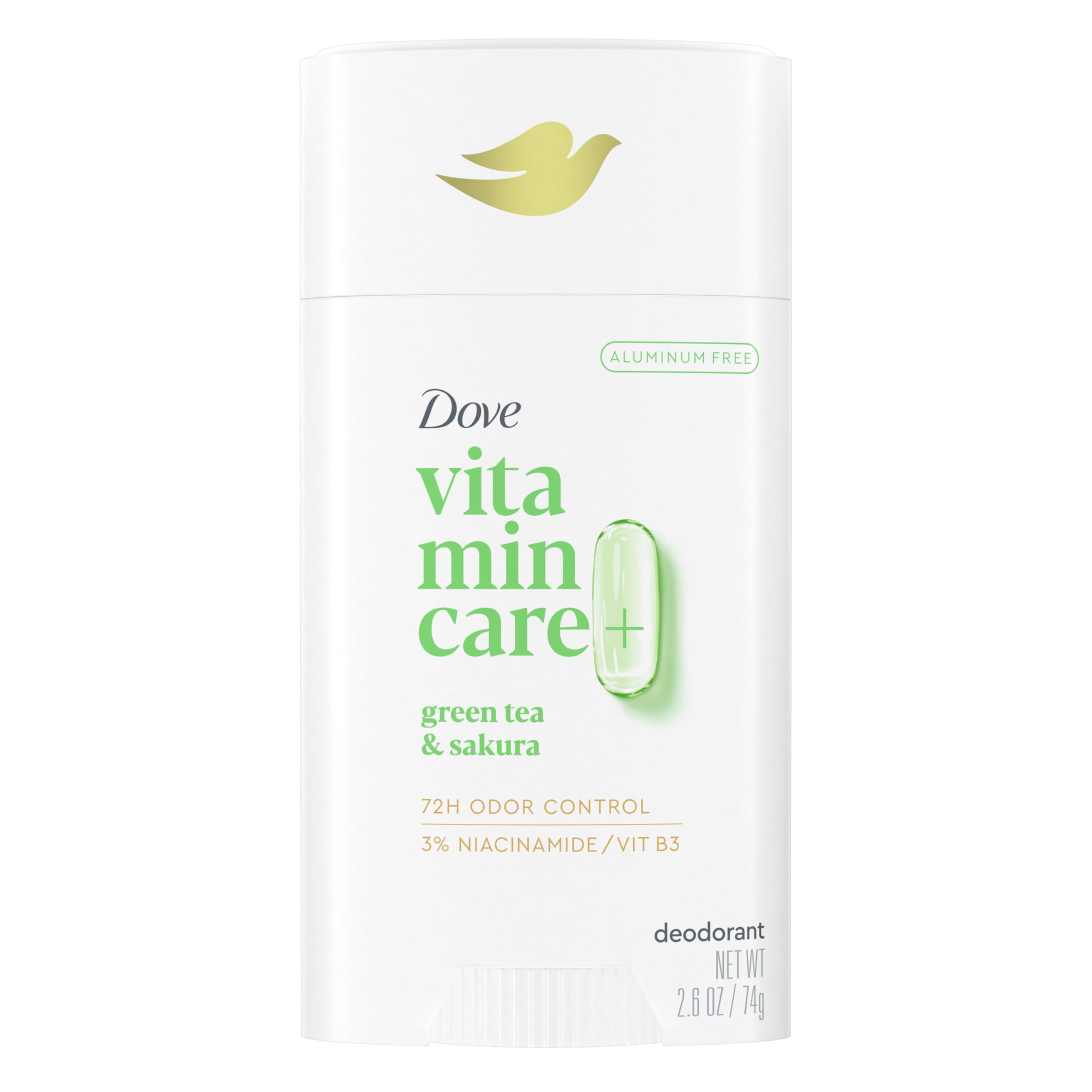 Foto 2 pulgar | Desodorante En Barra Dove Vitamincare+ Té Verde Y Shakura 75 Ml - Venta Internacional.