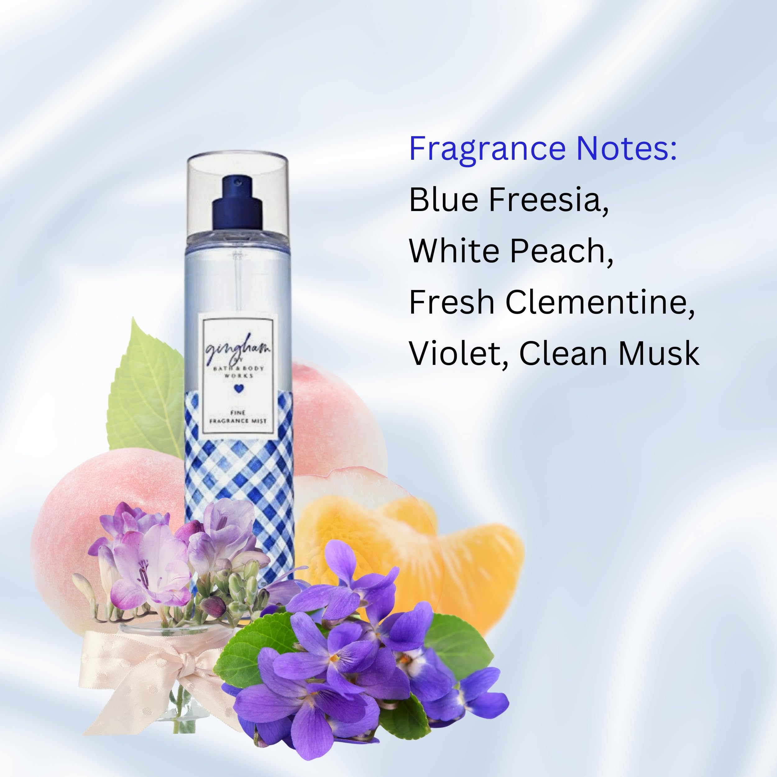 Foto 4 pulgar | Body Spray Mist Bath & Body Works Gingham 236 Ml Para Mujer - Venta Internacional.