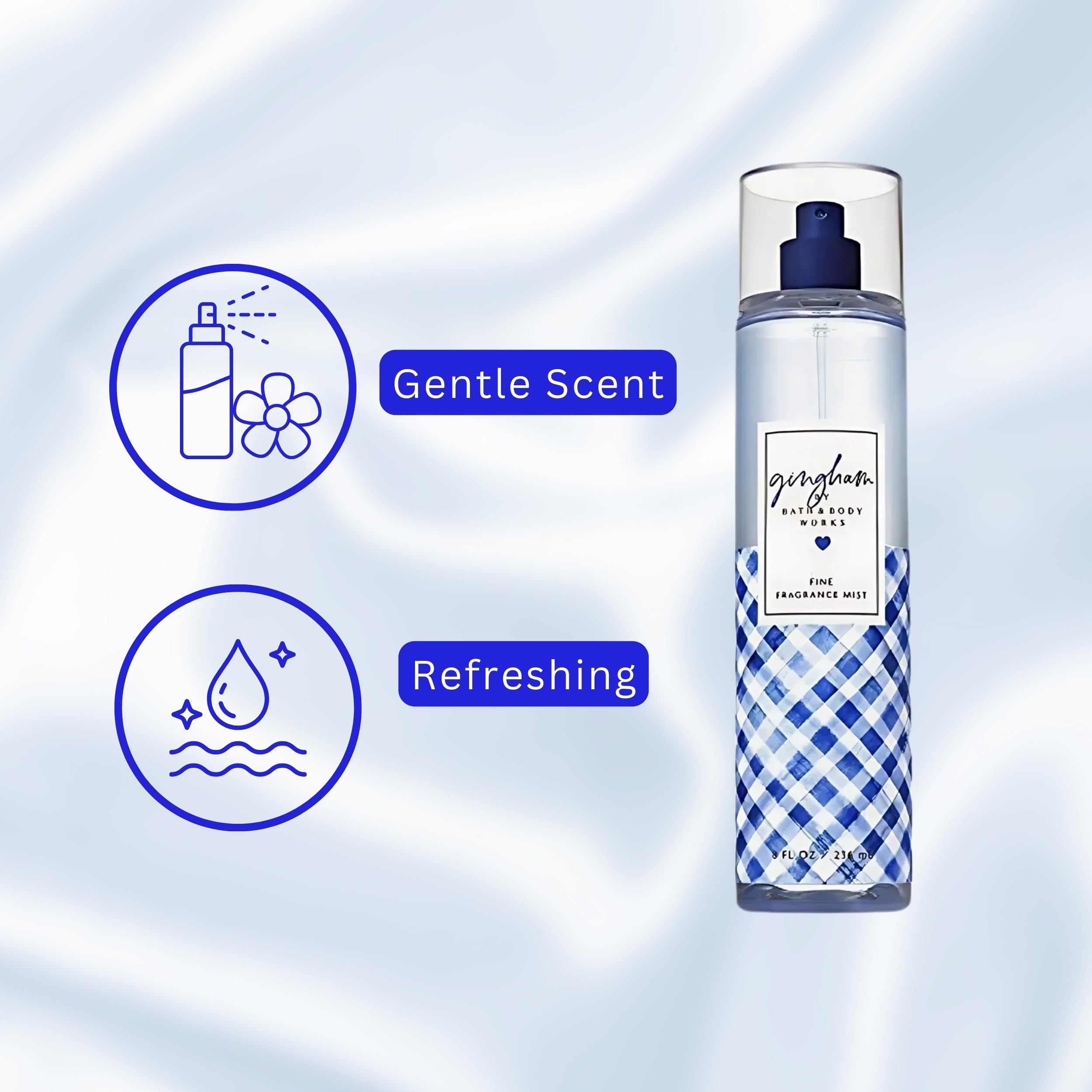 Foto 5 pulgar | Body Spray Mist Bath & Body Works Gingham 236 Ml Para Mujer - Venta Internacional.