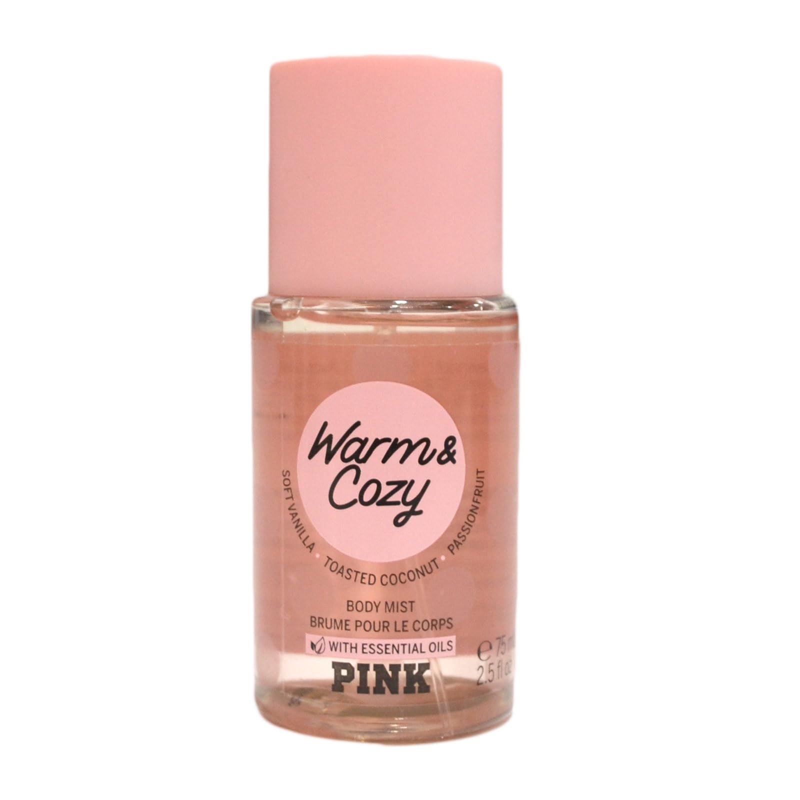 Foto 2 pulgar | Perfume Victoria's Secret Pink Warm & Cozy De 75 Ml  Tamaño De Viaje - Venta Internacional.
