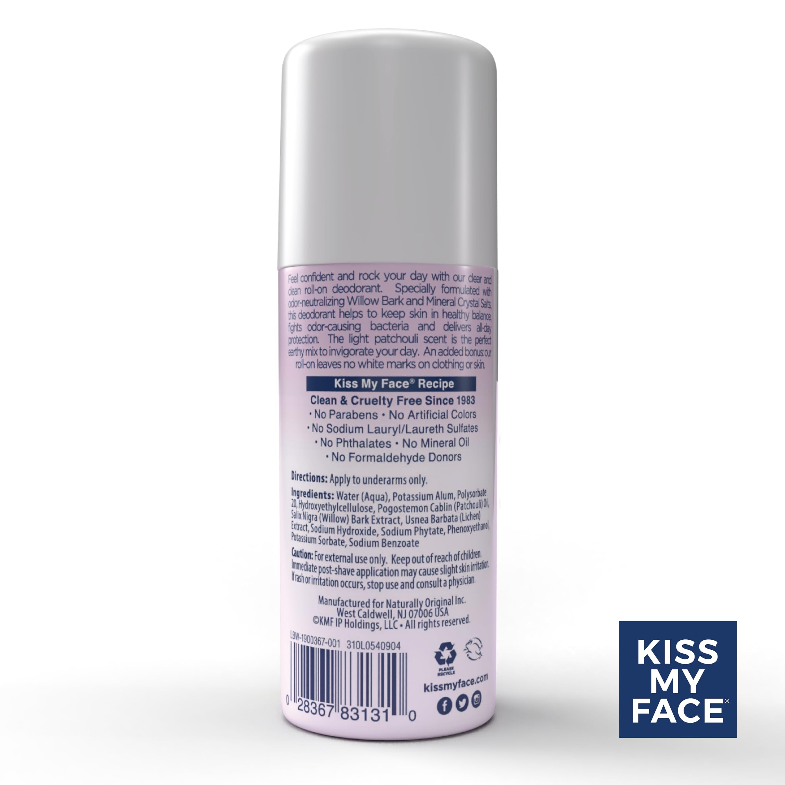 Foto 6 pulgar | Desodorante Kiss My Face Rock Patch Roll-on 97.7 Ml - Venta Internacional.
