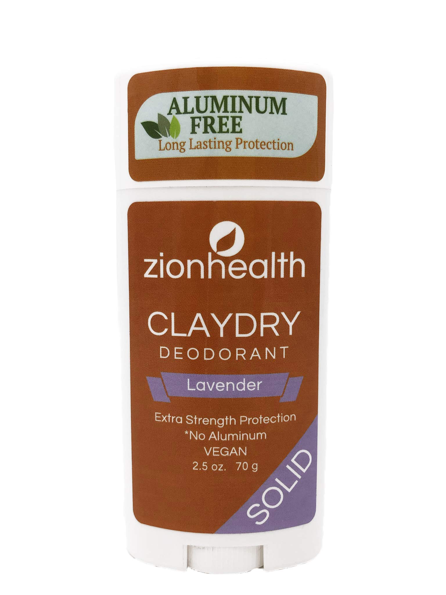Foto 2 pulgar | Desodorante Zion Health Adama Minerals Clay Lavender 75 Ml - Venta Internacional.