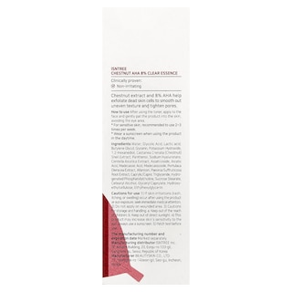 Foto 3 | Clear Essntree Chestnut Aha 8% Para Piel Normal Y Seca 100 Ml - Venta Internacional.