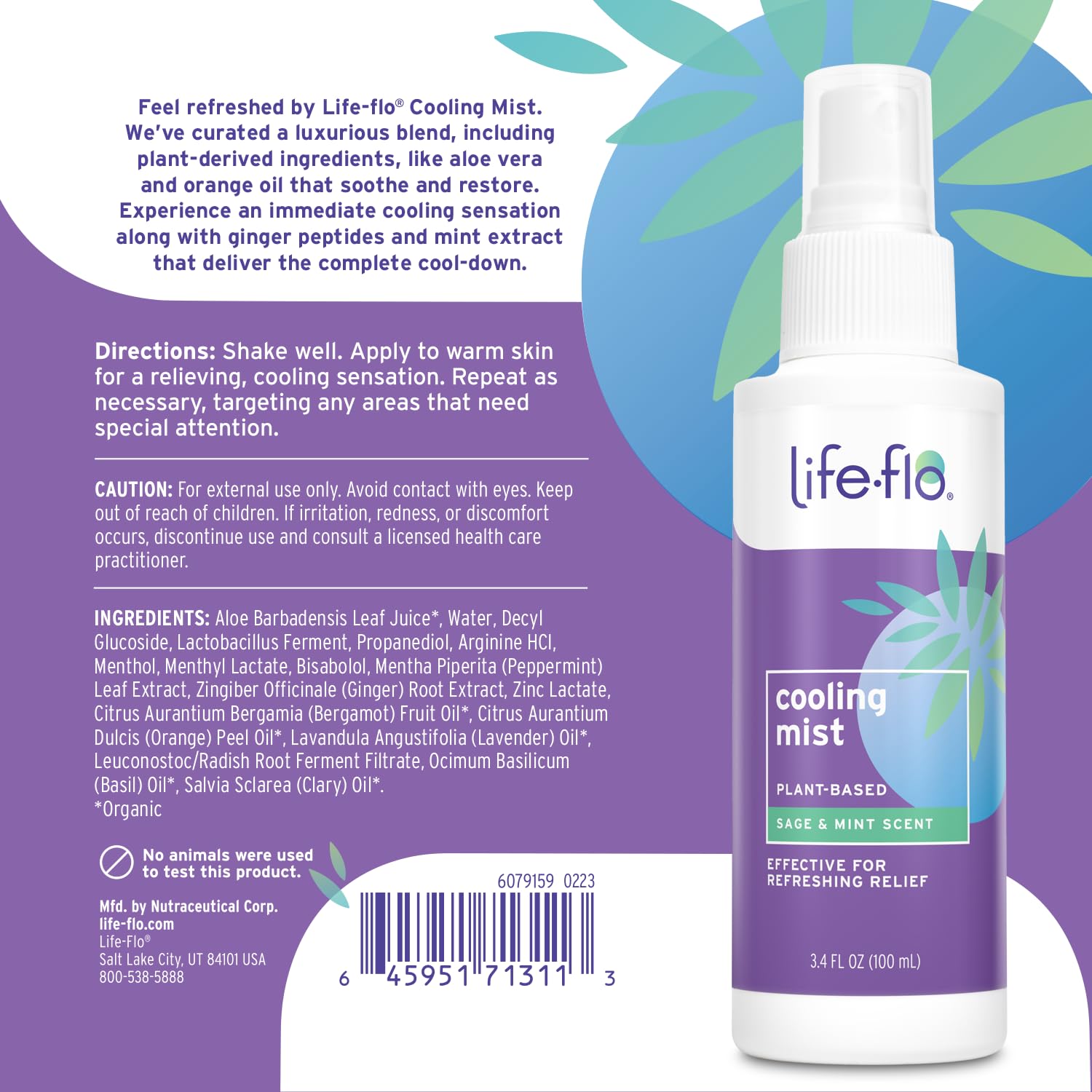 Foto 2 | Bruma Refrescante Body Mist Life-flo Para Mujer  100 Ml - Venta Internacional.