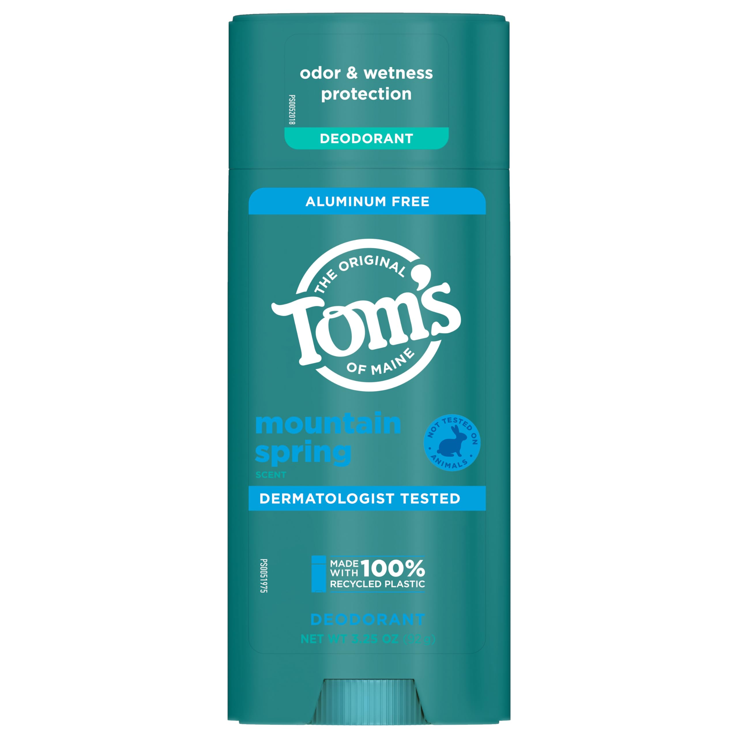 Foto 2 pulgar | Desodorante Tom's Of Maine Mountain Spring  96 Ml  Sin Aluminio - Venta Internacional.