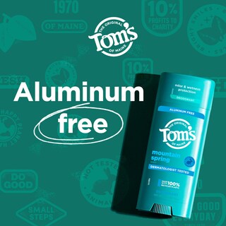 Foto 7 | Desodorante Tom's Of Maine Mountain Spring 96 Ml Sin Aluminio - Venta Internacional.