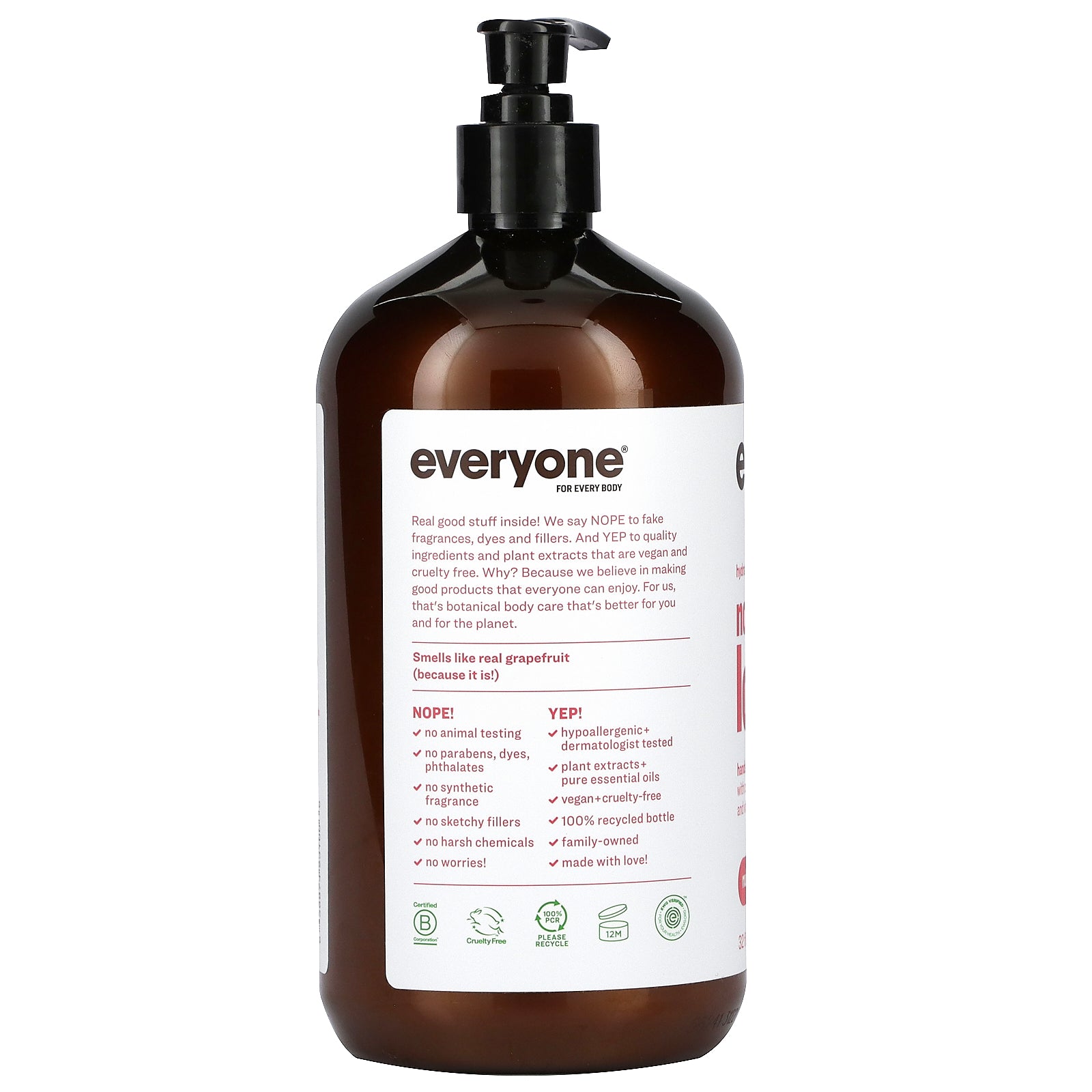Foto 4 pulgar | Loción Everyone Nourishing Ruby Grapefruit 946ml - Venta Internacional.