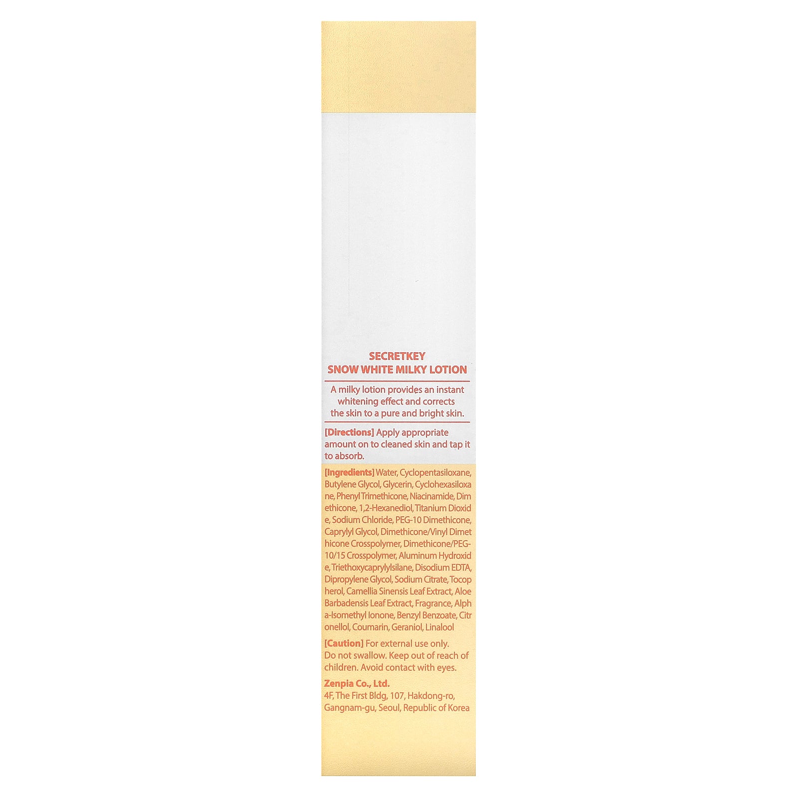 Foto 4 pulgar | Loción Secret Key Blancanieves Milky 120 Ml - Venta Internacional.
