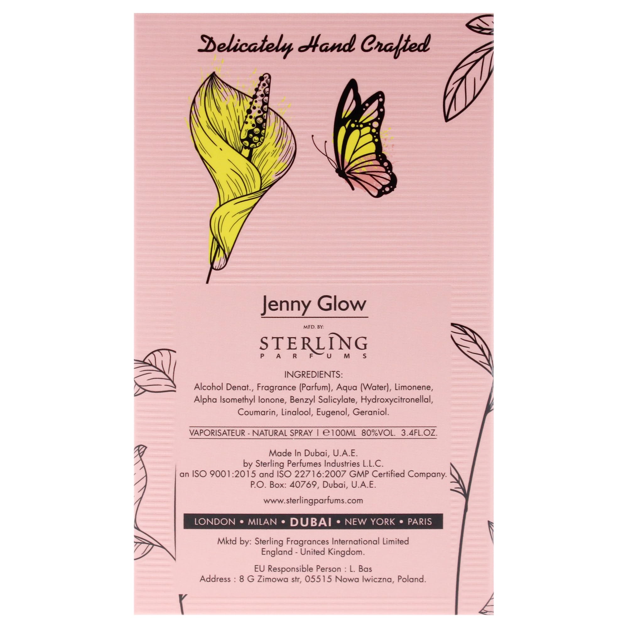 Foto 7 | Perfume Jenny Glow Scenti Closet Eau De Parfum  80 Ml  Unisex - Venta Internacional.