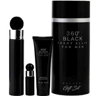 Foto 1 | Set De Regalo Perfume Perry Ellis 360 Black Para Mujer Edp 100 Ml 3 Piezas - Venta Internacional.