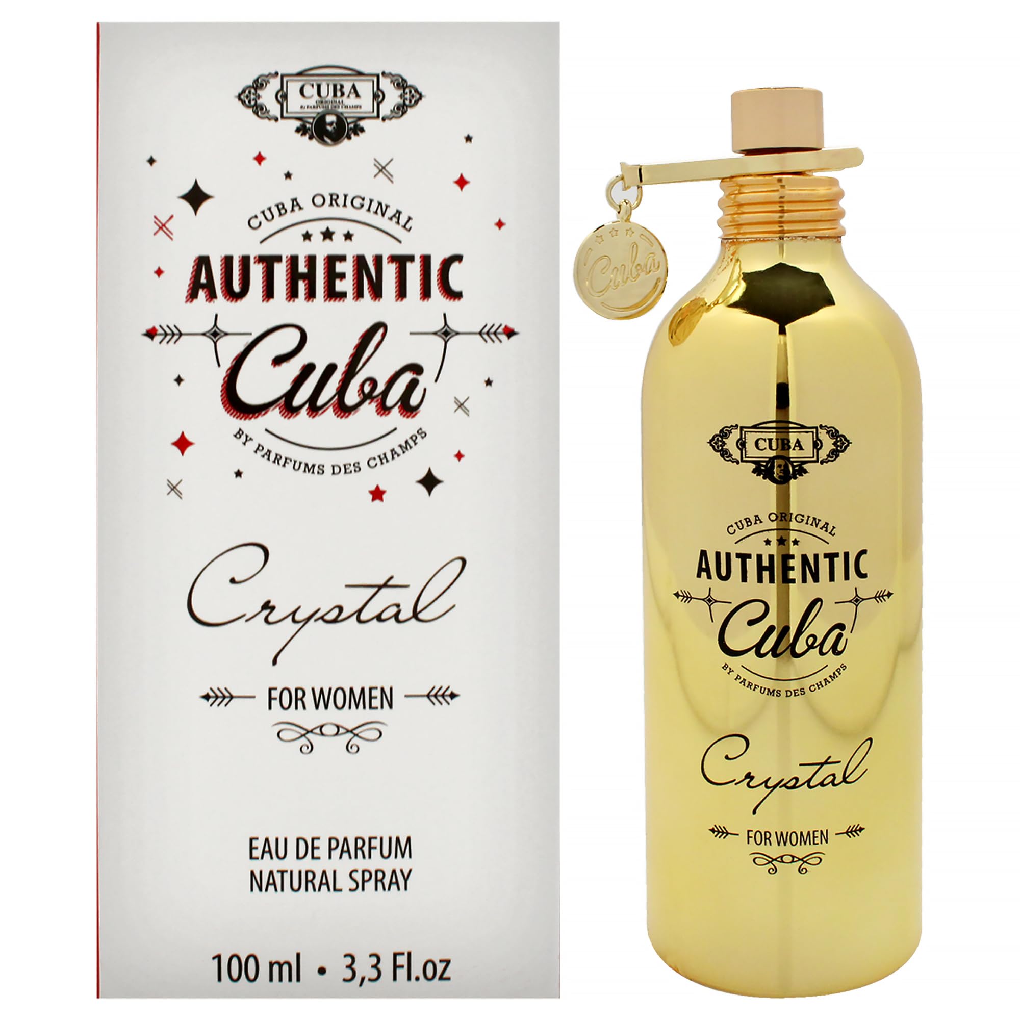 Foto 2 pulgar | Perfume Cuba Authentic Crystal Eau De Parfum 100 Ml Para Mujer - Venta Internacional.