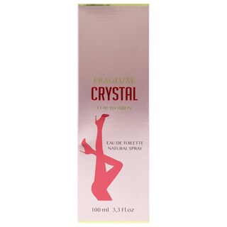 Foto 5 | Perfume Fragluxe Crystal Para Mujer En Aerosol Edt De 100 Ml - Venta Internacional.