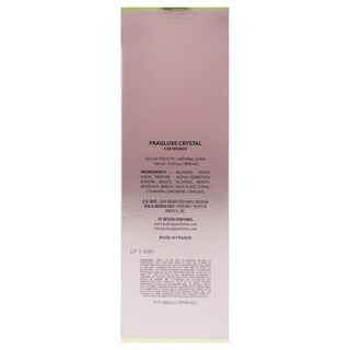 Foto 7 | Perfume Fragluxe Crystal Para Mujer En Aerosol Edt De 100 Ml - Venta Internacional.
