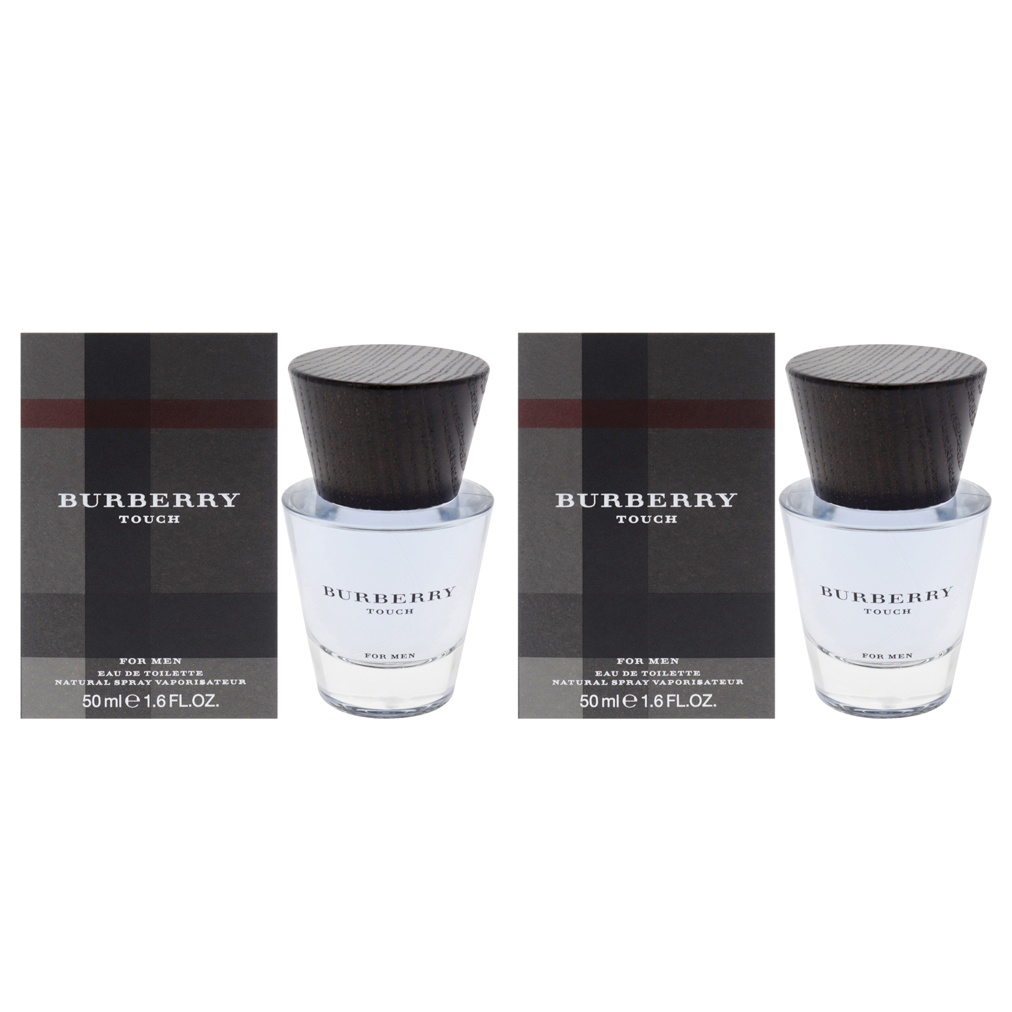 Foto 2 pulgar | Perfume Burberry Touch Edt En Aerosol  50 Ml  Para Hombre  Paquete De 2 - Venta Internacional.