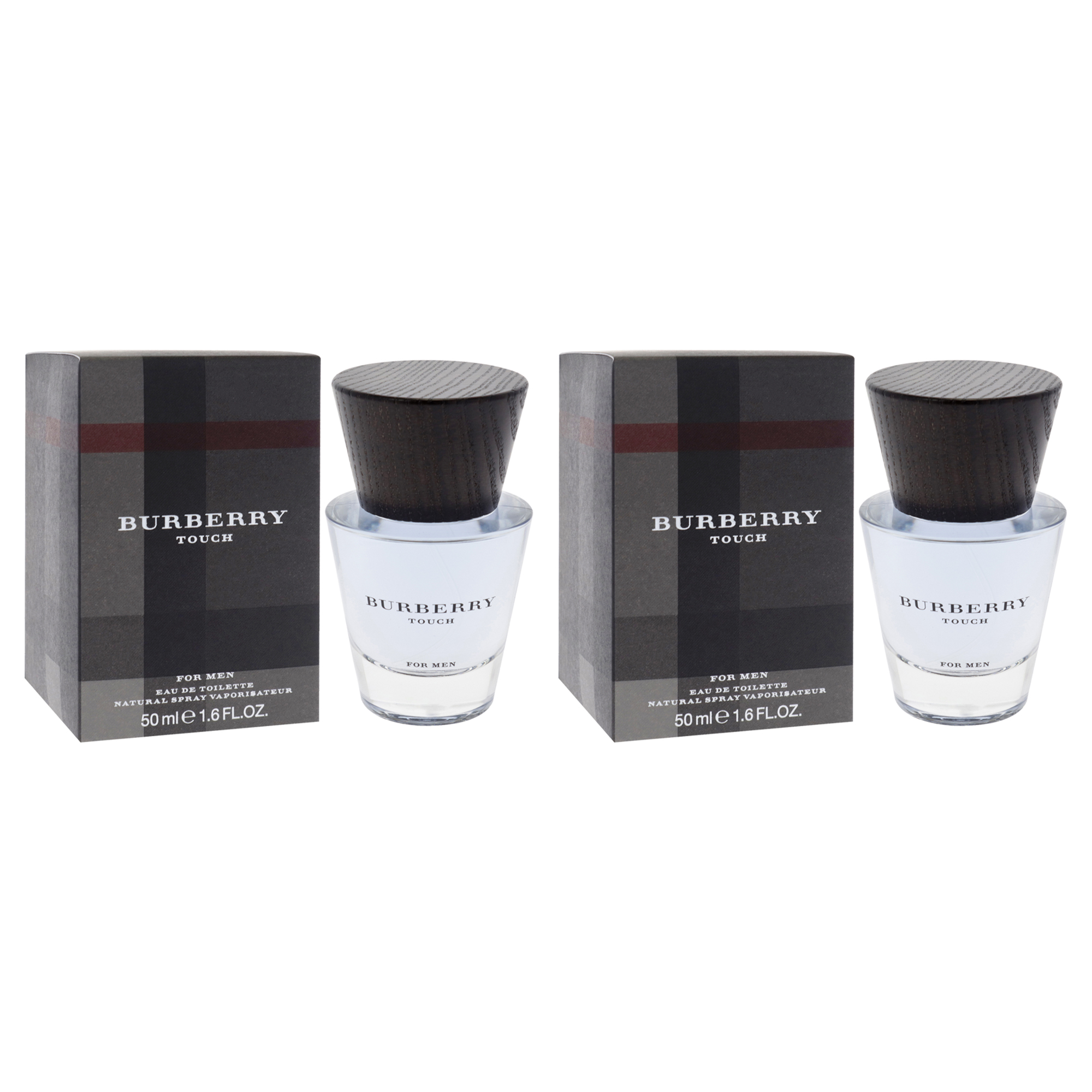 Foto 4 pulgar | Perfume Burberry Touch Edt En Aerosol  50 Ml  Para Hombre  Paquete De 2 - Venta Internacional.